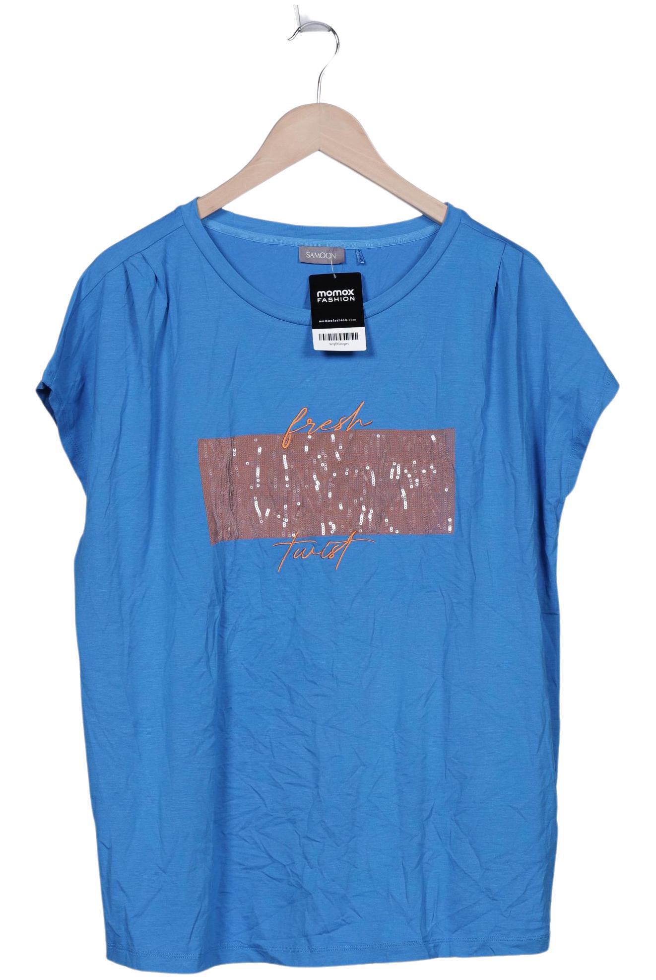 

Samoon by Gerry Weber Damen T-Shirt, blau, Gr. 46