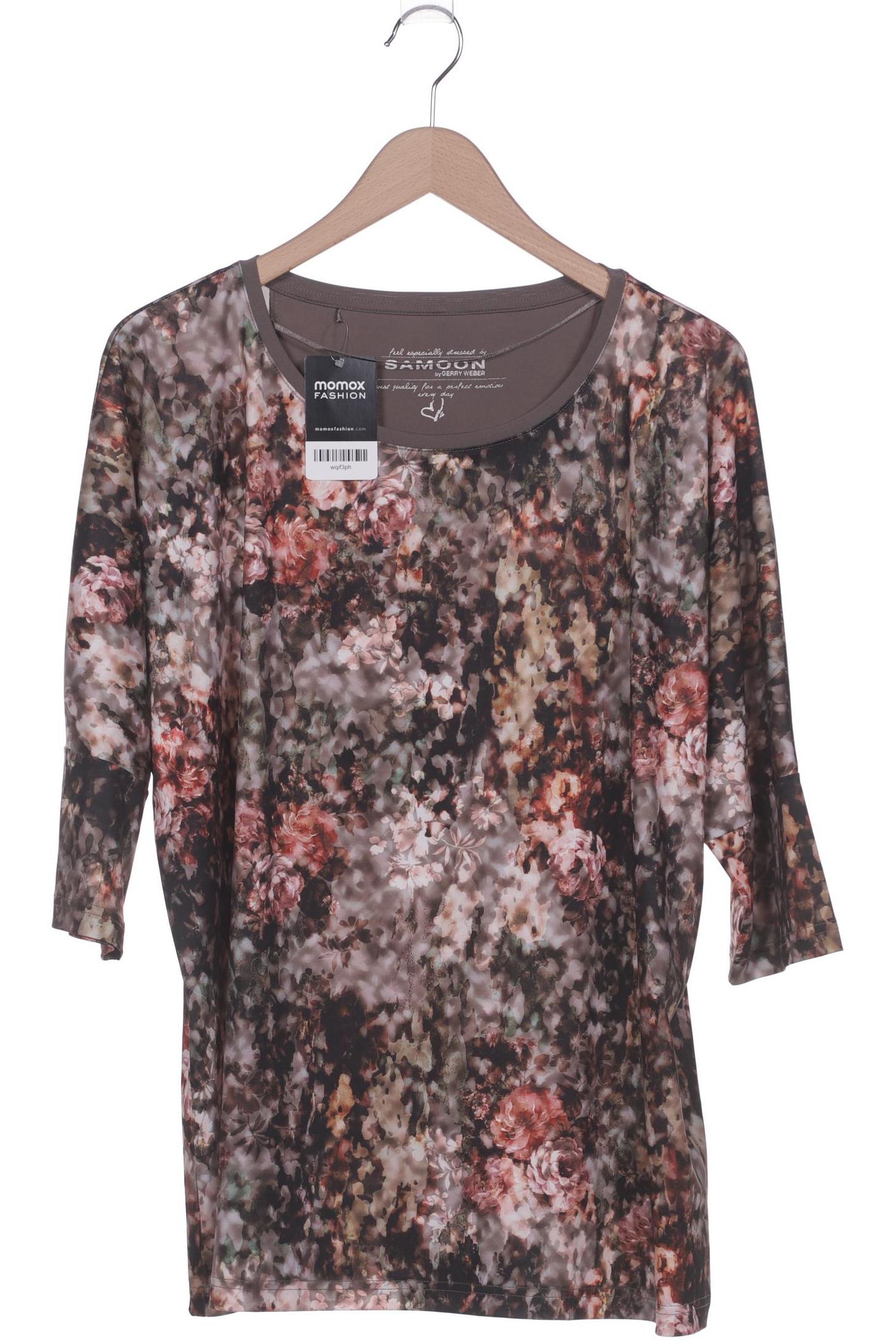 

Samoon by Gerry Weber Damen T-Shirt, mehrfarbig, Gr. 46