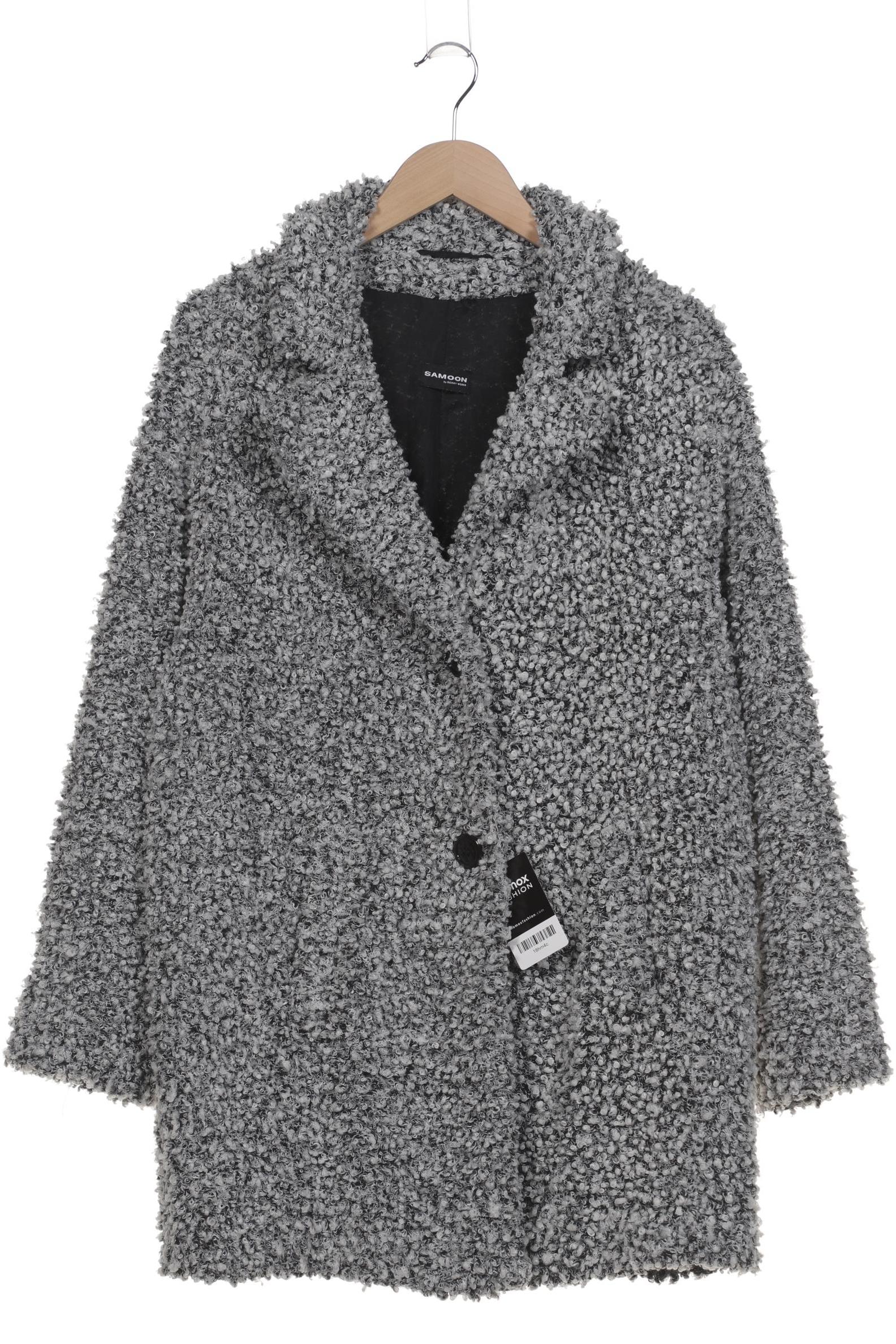 

Samoon by Gerry Weber Damen Mantel, grau, Gr. 48