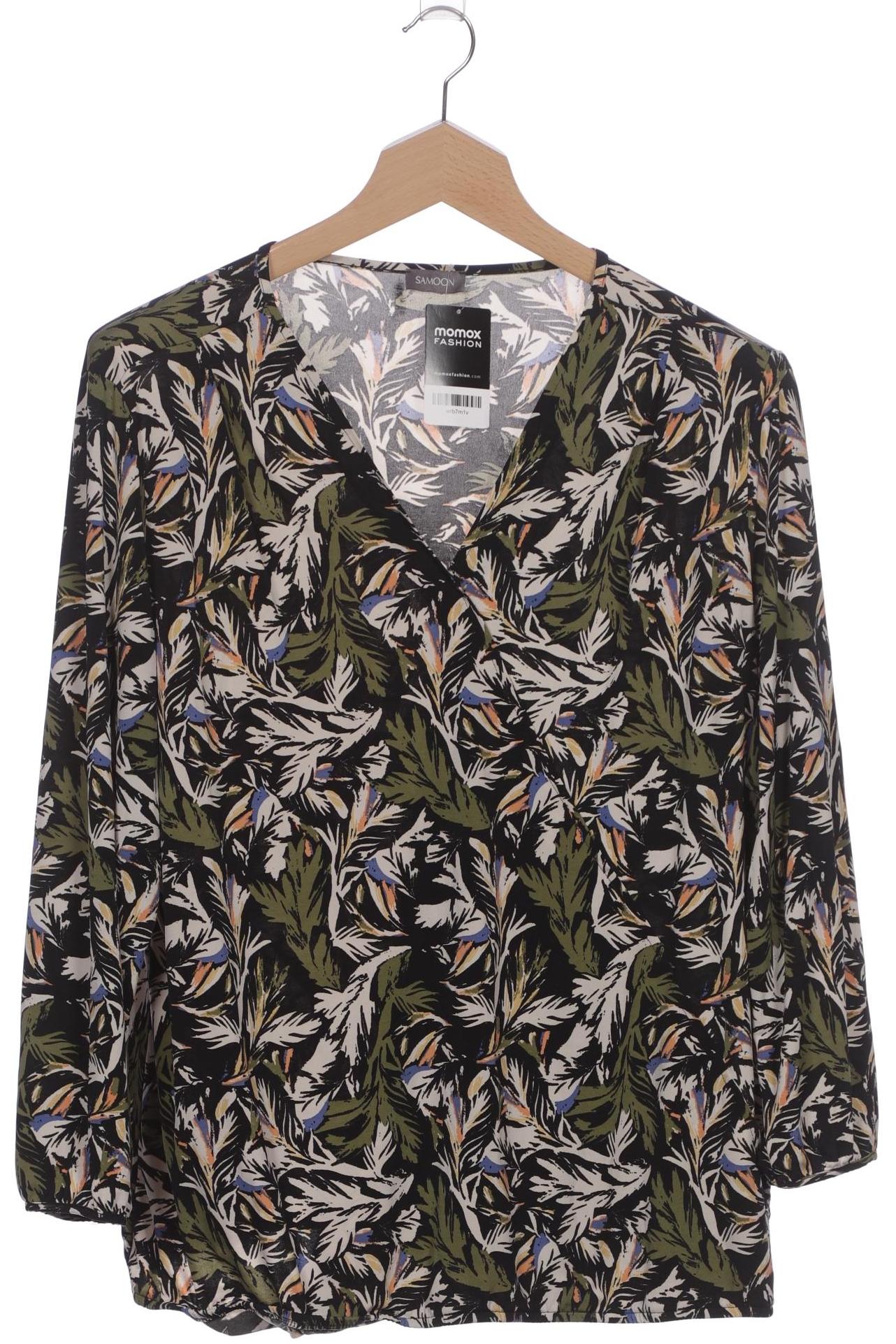 

Samoon by Gerry Weber Damen Langarmshirt, mehrfarbig, Gr. 50