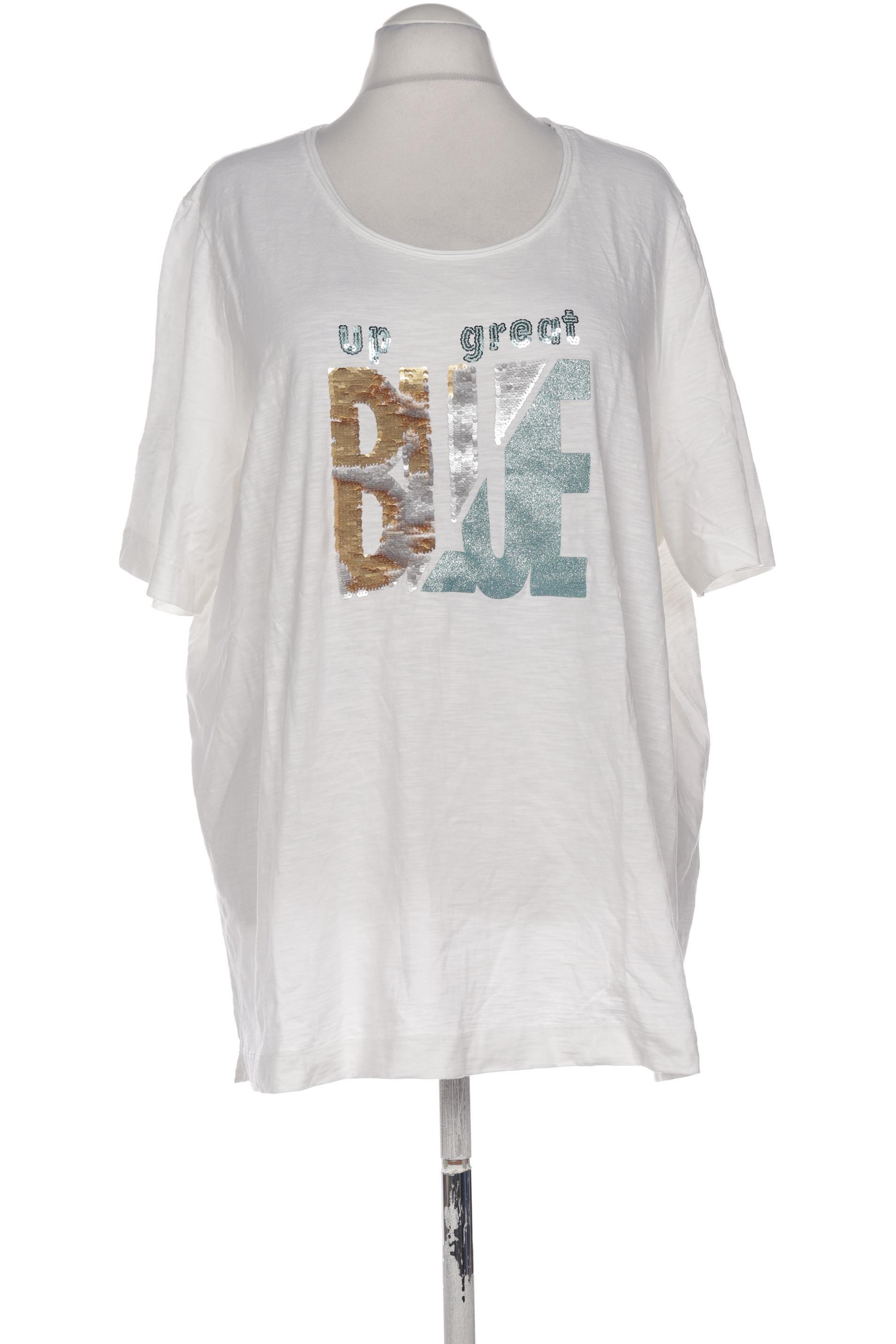 

Samoon by Gerry Weber Damen T-Shirt, weiß, Gr. 54