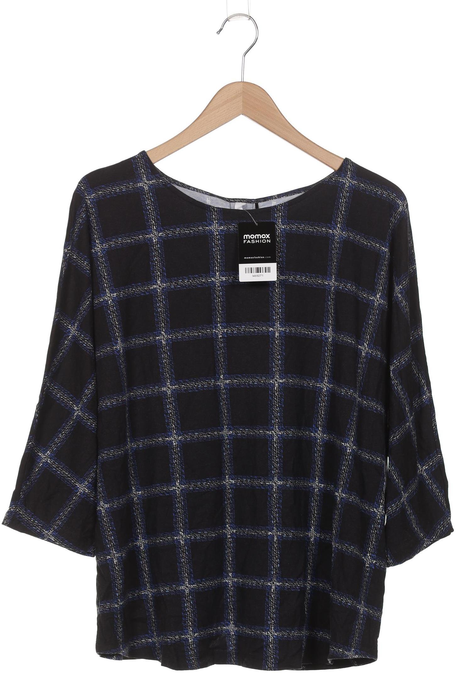 

Samoon by Gerry Weber Damen Langarmshirt, schwarz, Gr. 46