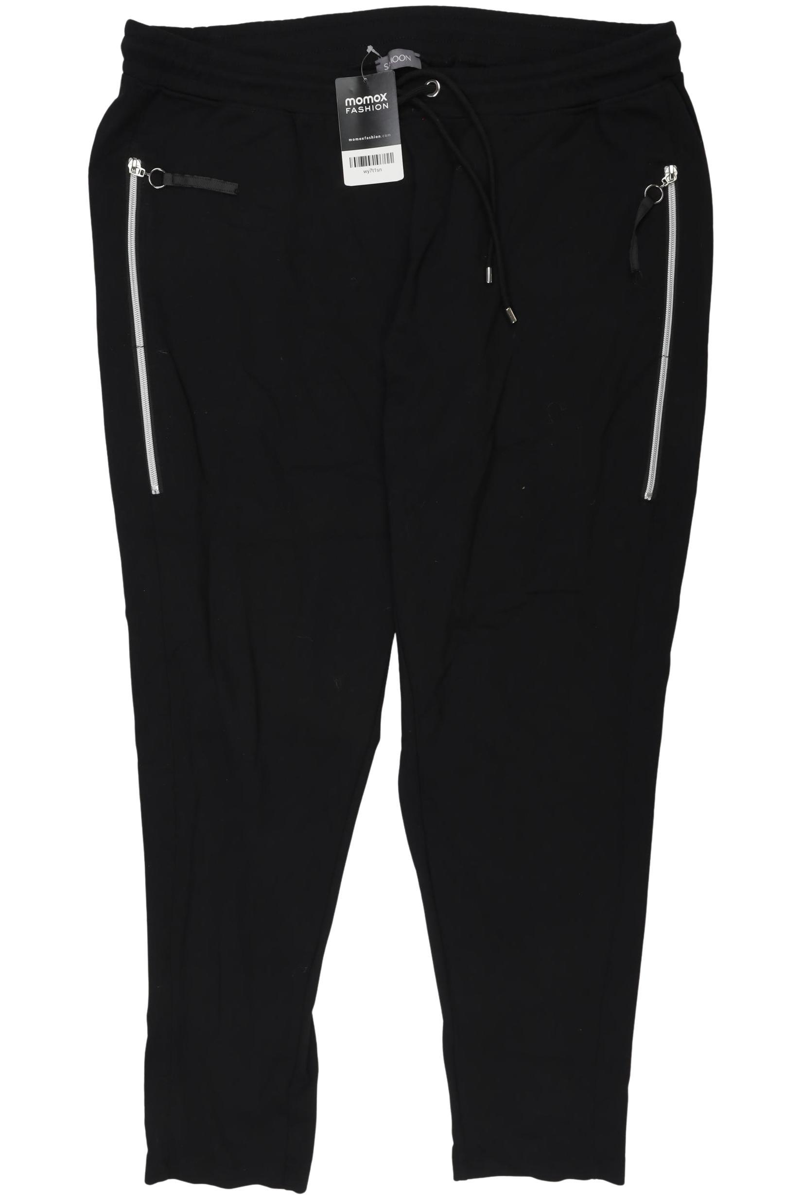 

Samoon by Gerry Weber Damen Stoffhose, schwarz, Gr. 50