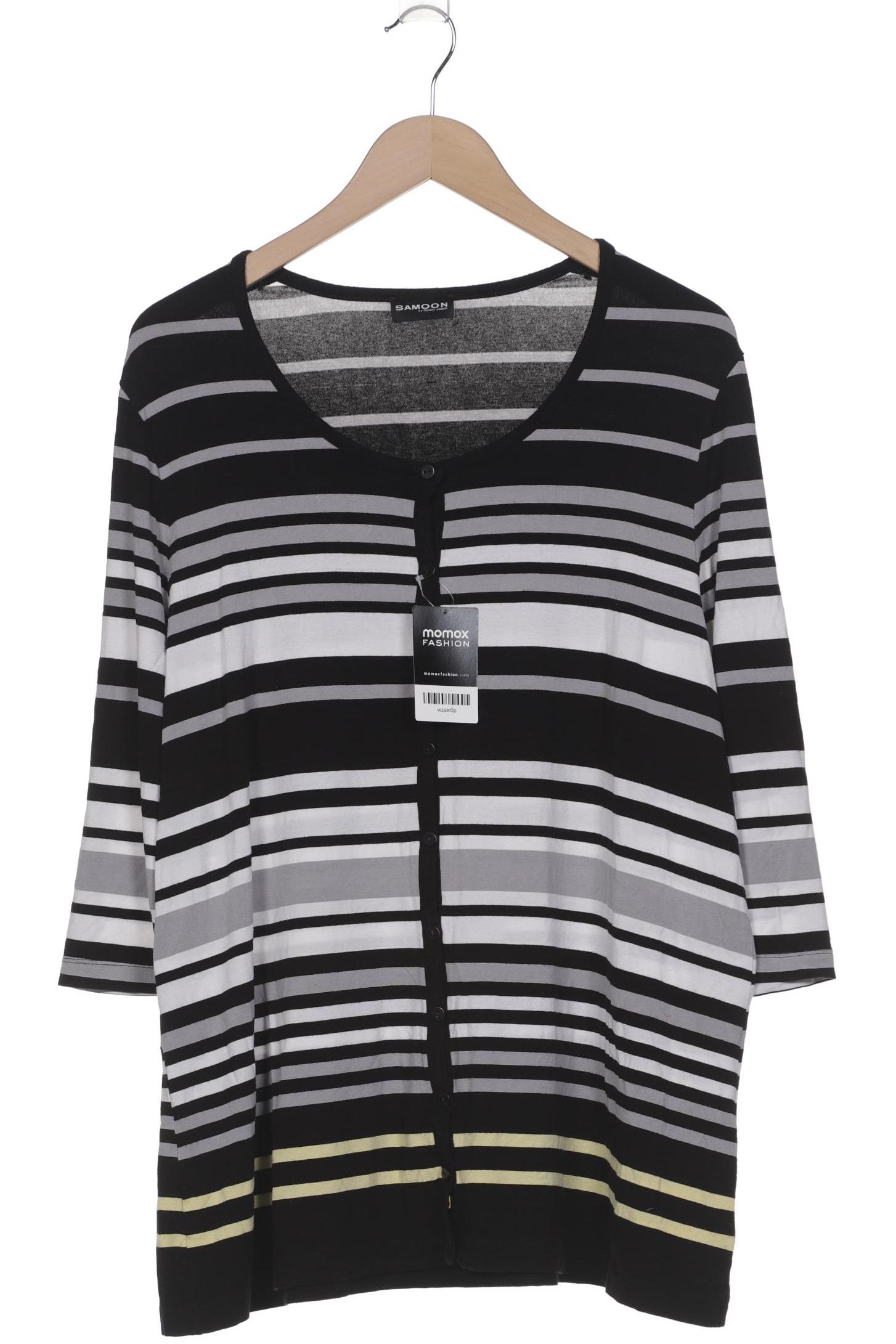 

Samoon by Gerry Weber Damen Strickjacke, schwarz, Gr. 48