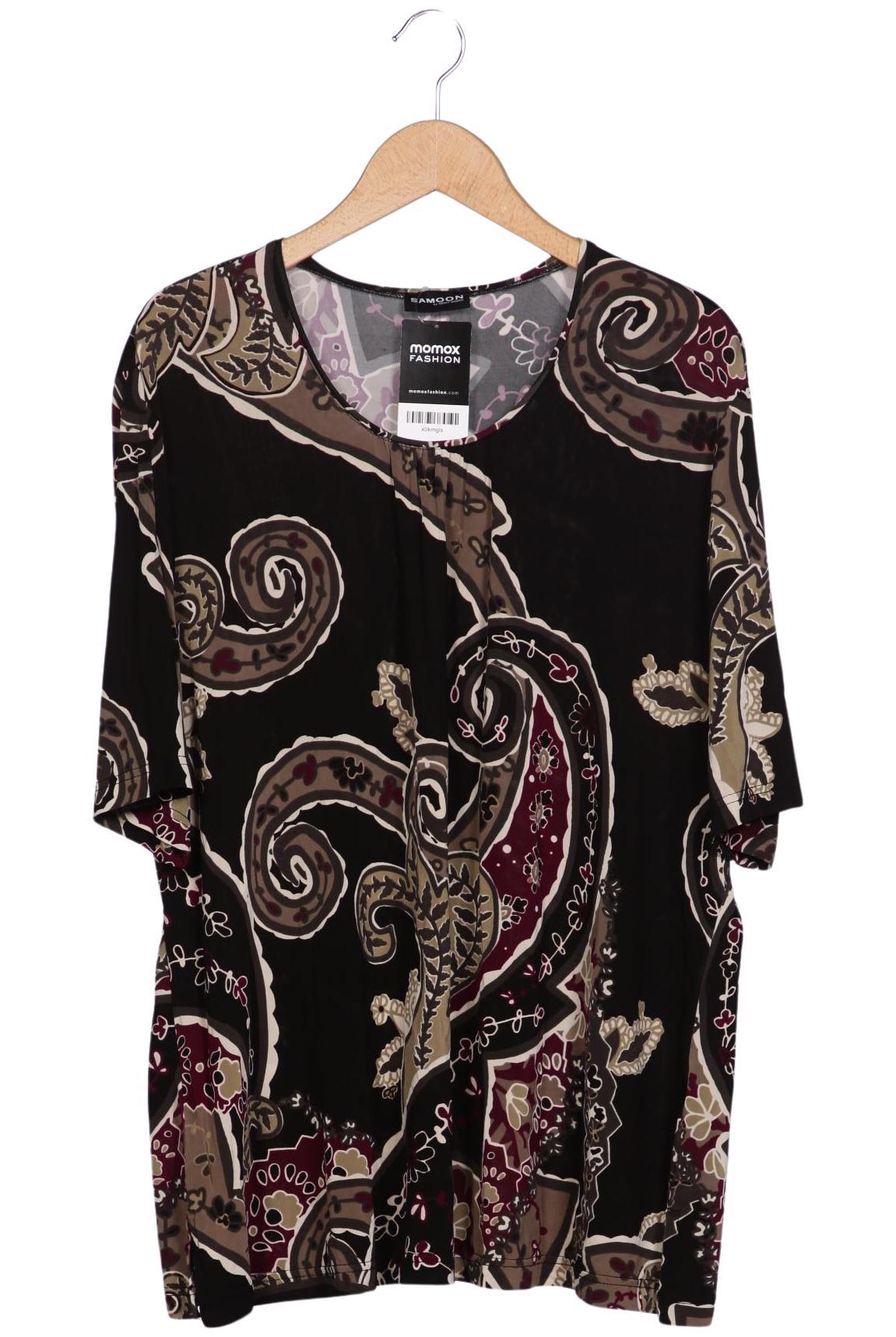 

Samoon by Gerry Weber Damen T-Shirt, mehrfarbig, Gr. 50