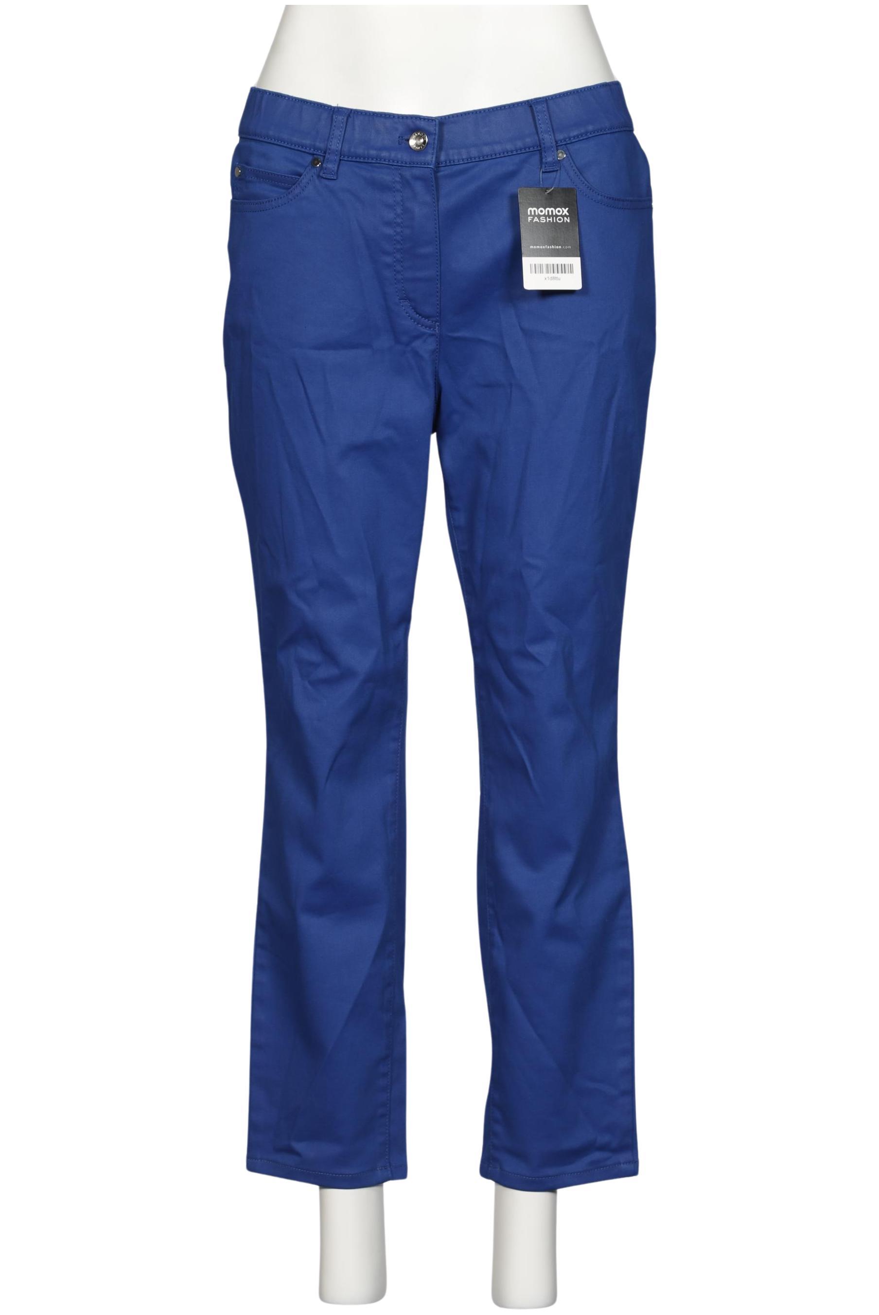 

Samoon by Gerry Weber Damen Stoffhose, blau, Gr. 42