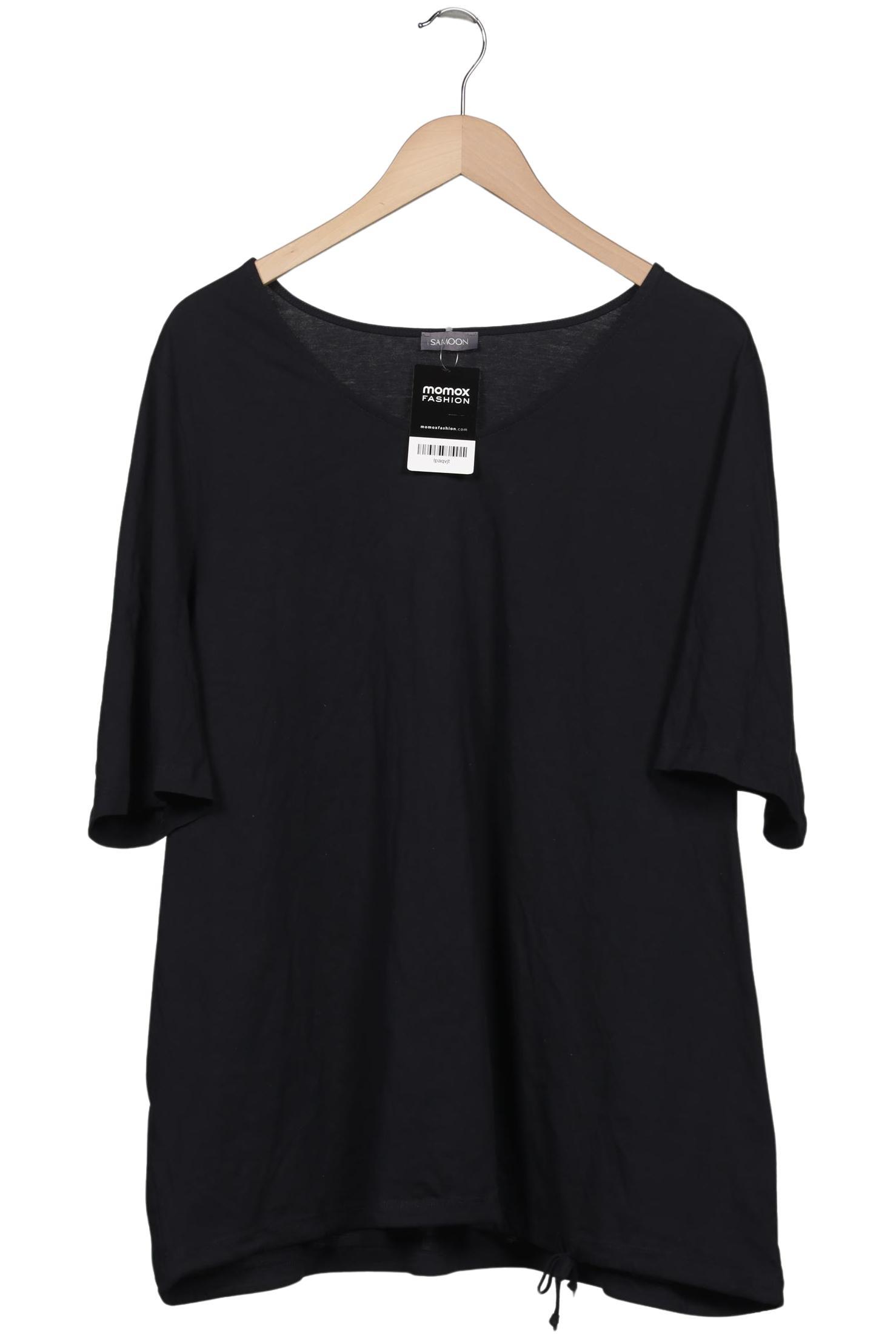 

Samoon by Gerry Weber Damen T-Shirt, schwarz, Gr. 52