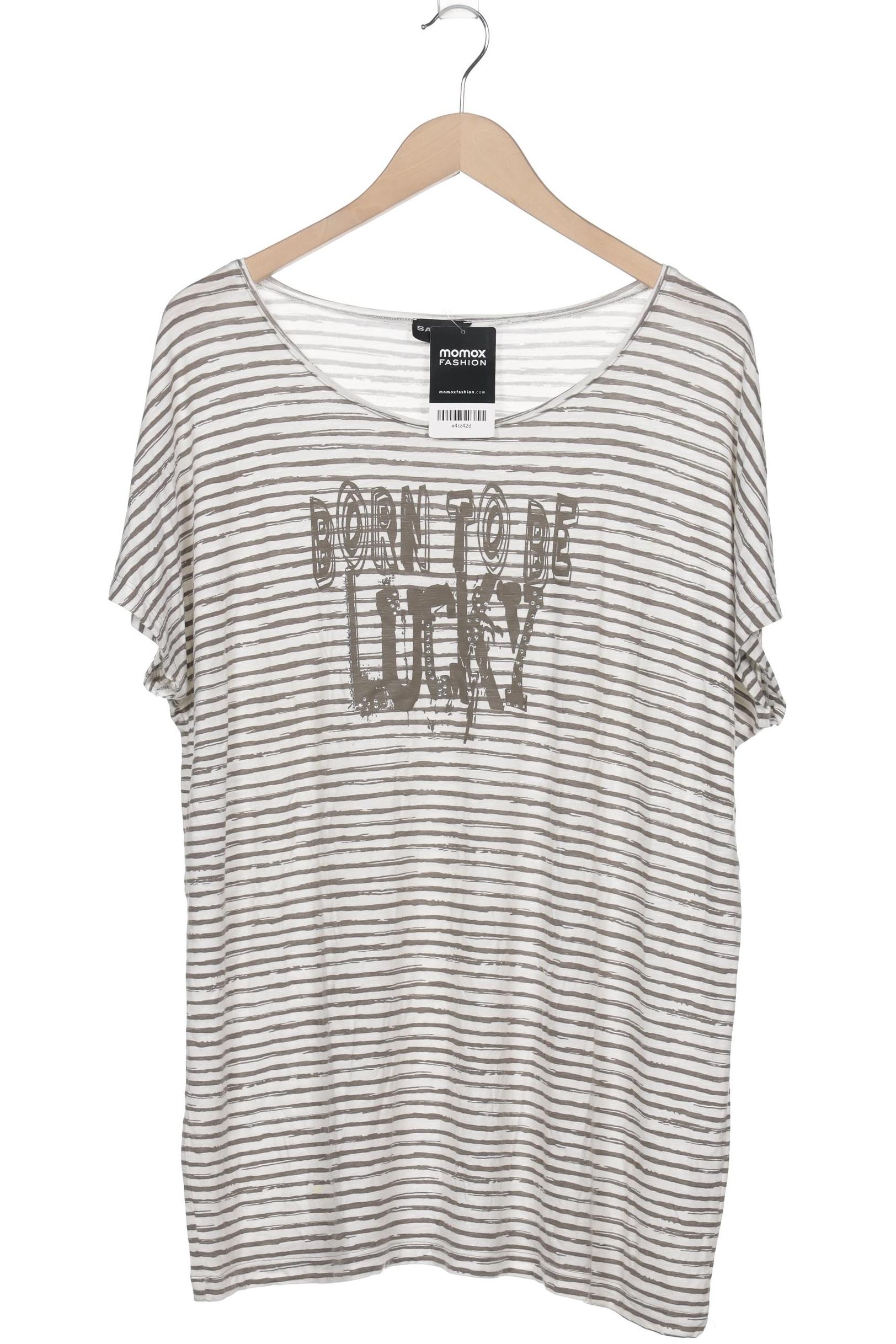 

Samoon by Gerry Weber Damen T-Shirt, weiß, Gr. 46