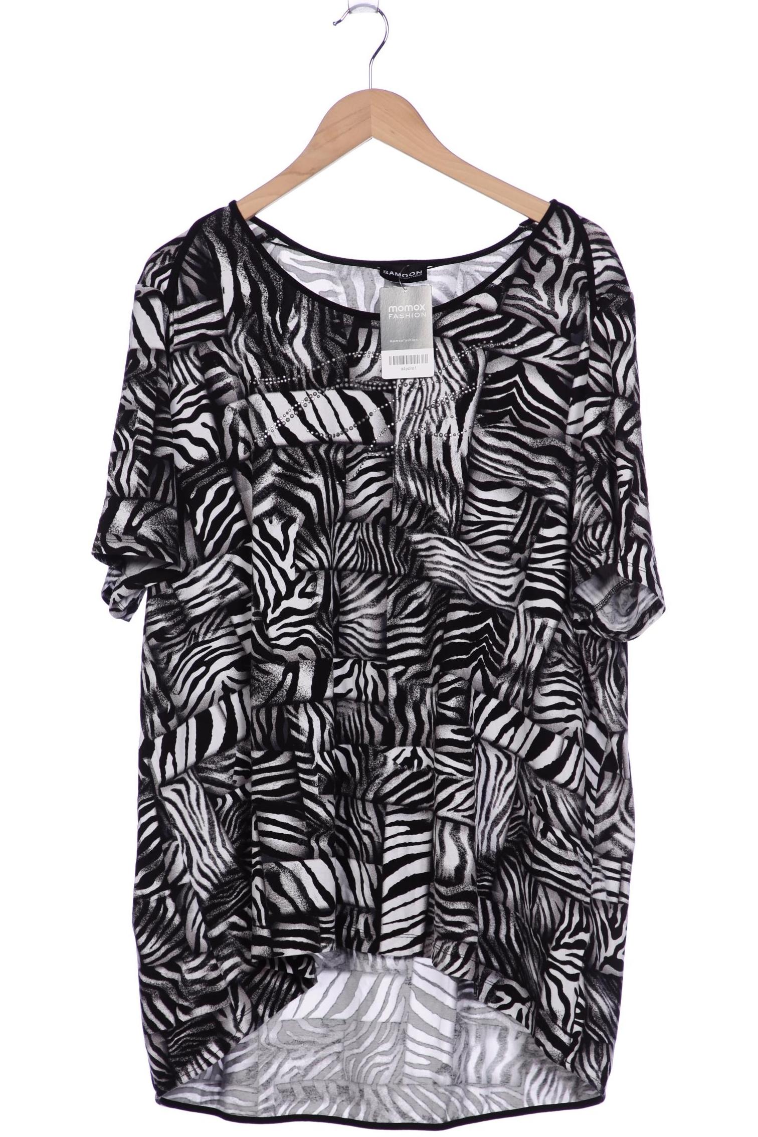

Samoon by Gerry Weber Damen T-Shirt, grau, Gr. 52
