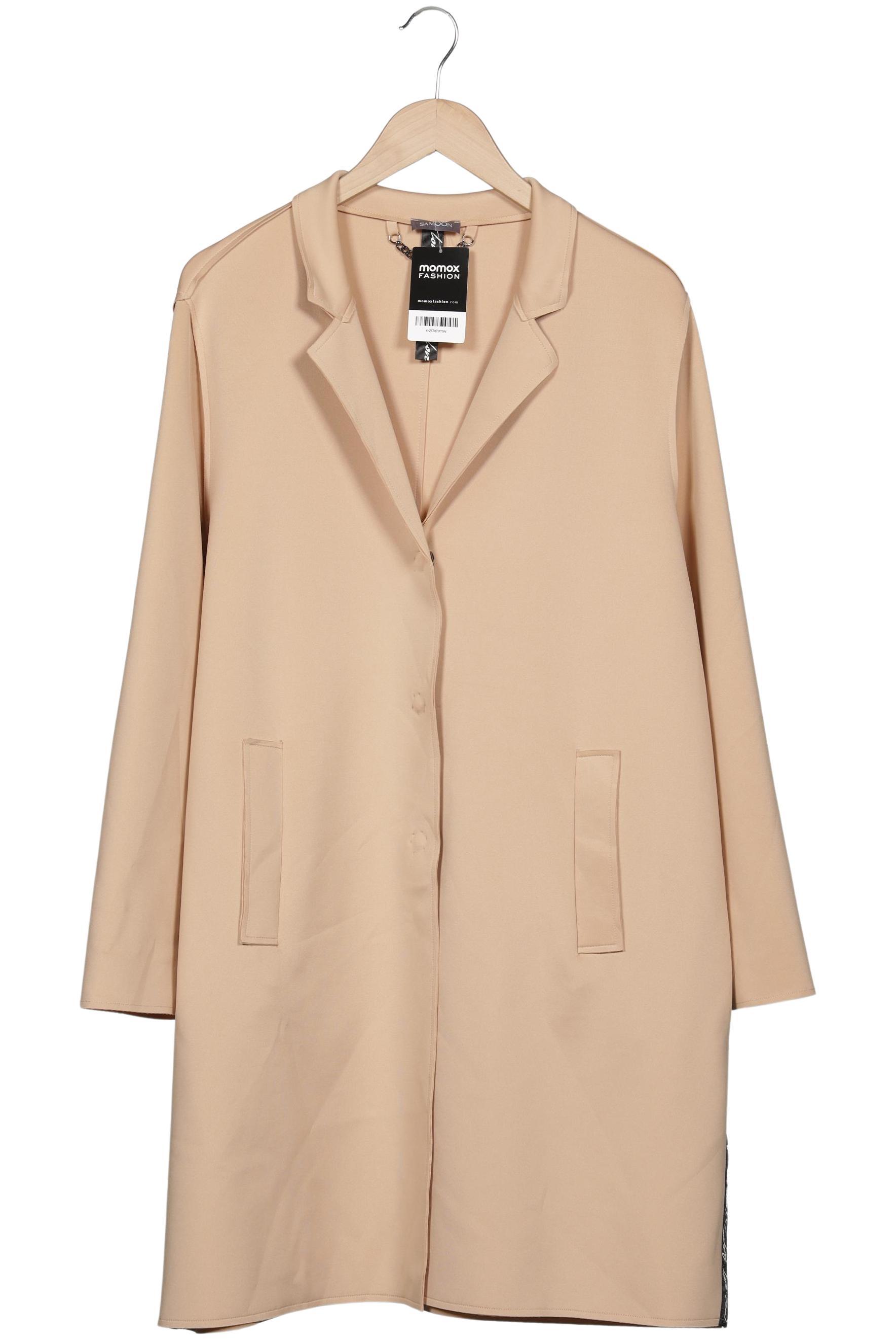

Samoon by Gerry Weber Damen Mantel, beige, Gr. 48