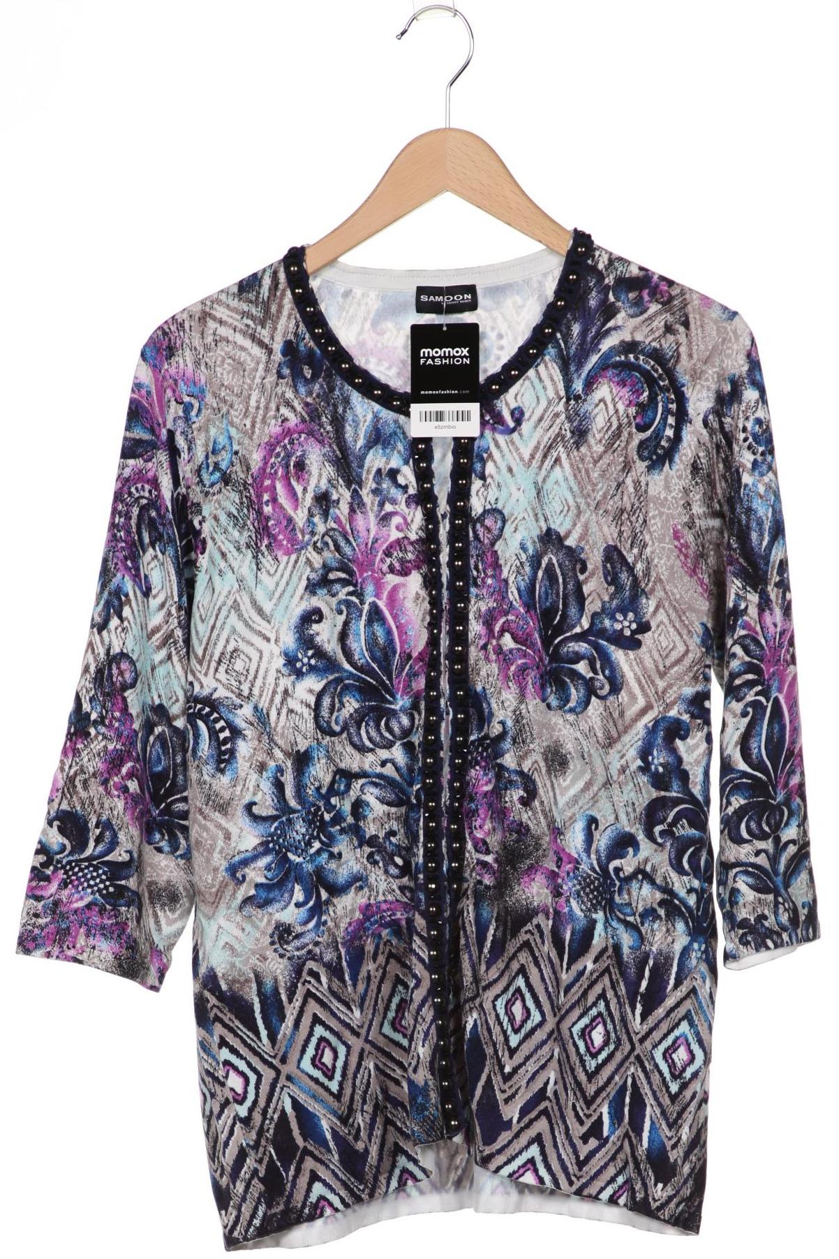 

SAMOON by Gerry Weber Damen Strickjacke, blau