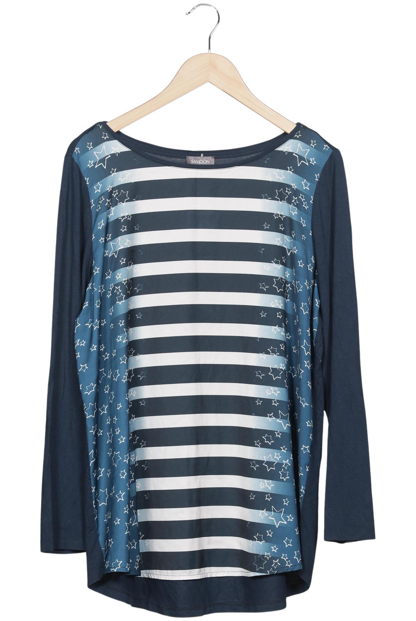 

Samoon by Gerry Weber Damen Langarmshirt, mehrfarbig, Gr. 44