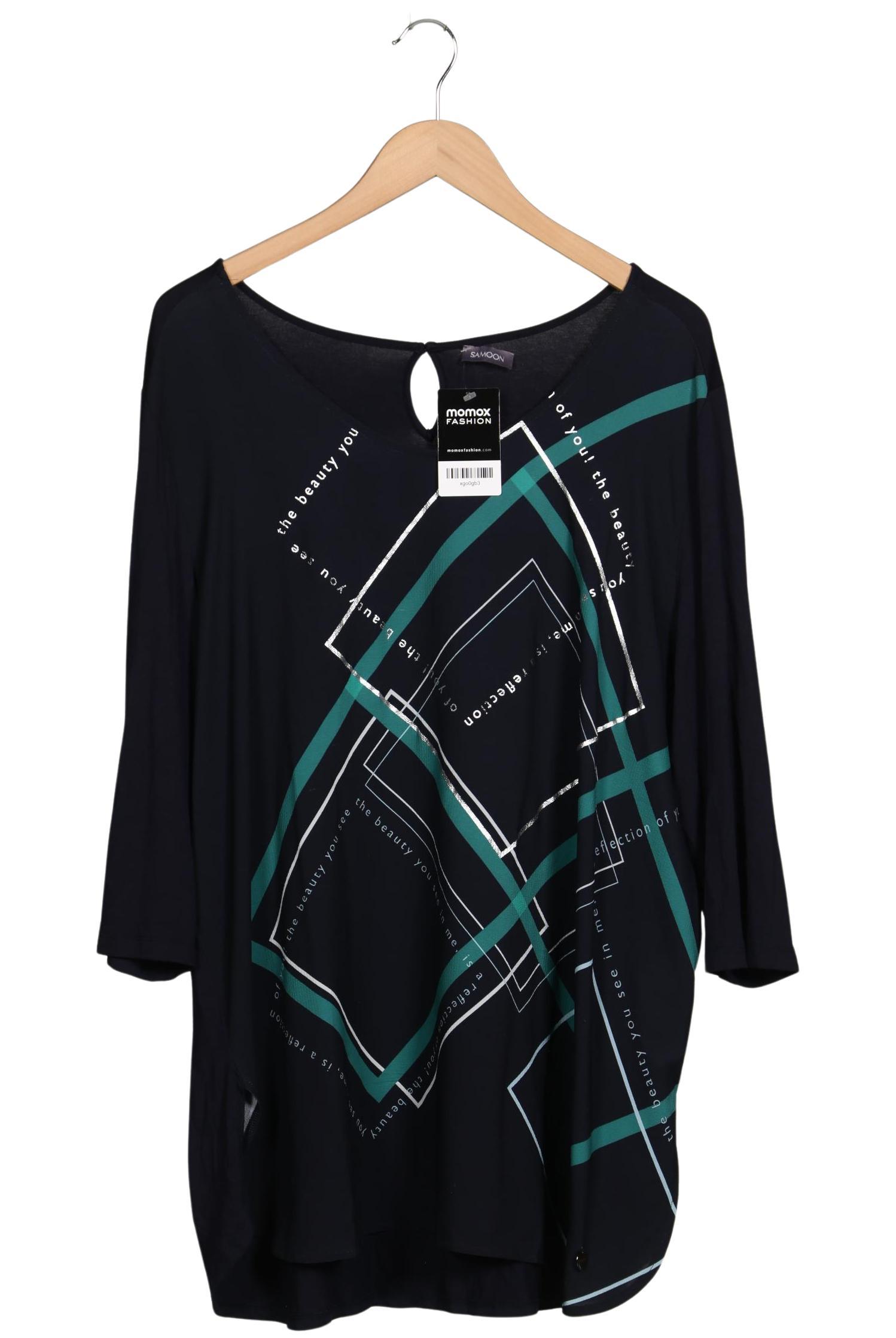 

Samoon by Gerry Weber Damen Langarmshirt, marineblau, Gr. 48