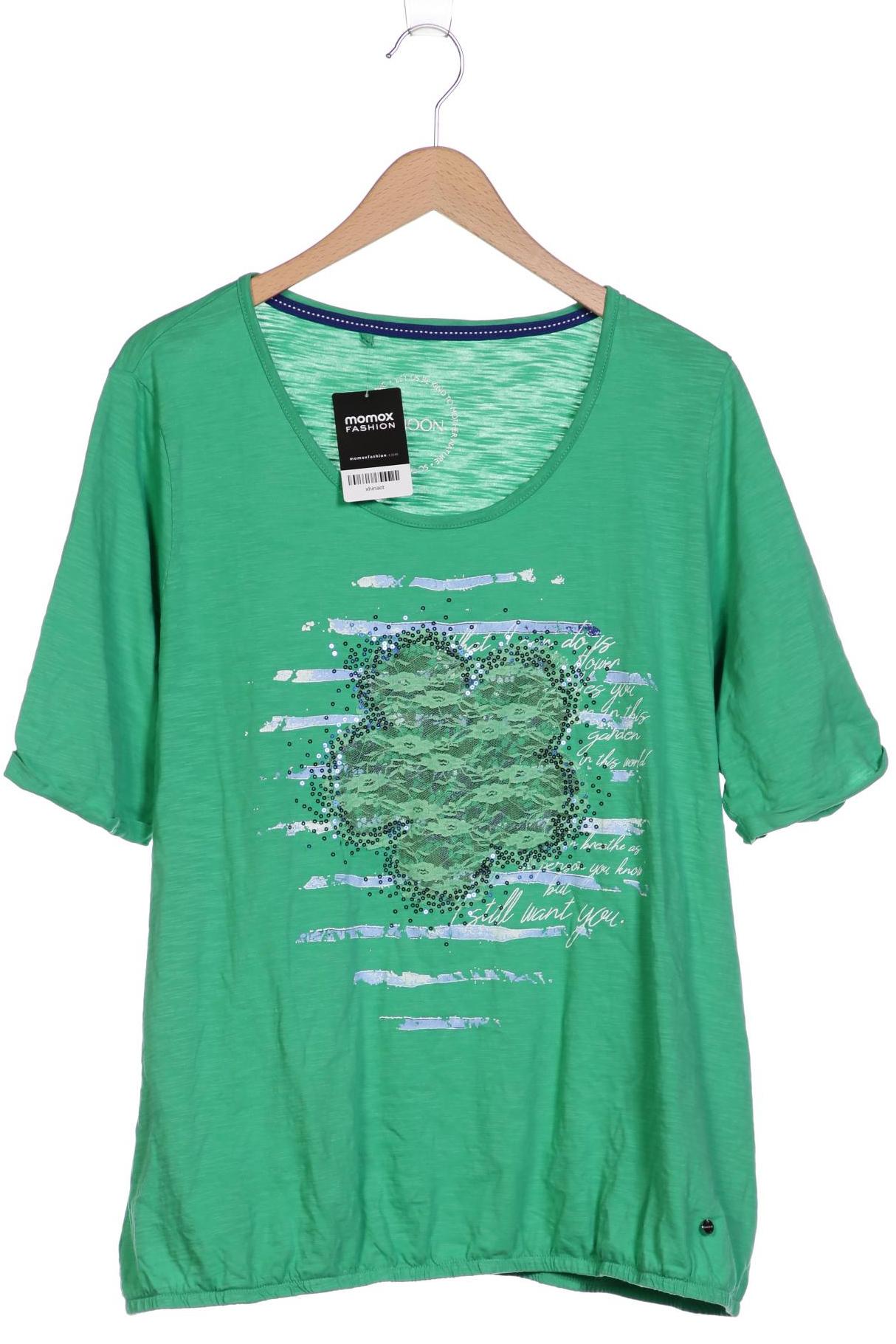 

Samoon by Gerry Weber Damen T-Shirt, hellgrün, Gr. 48