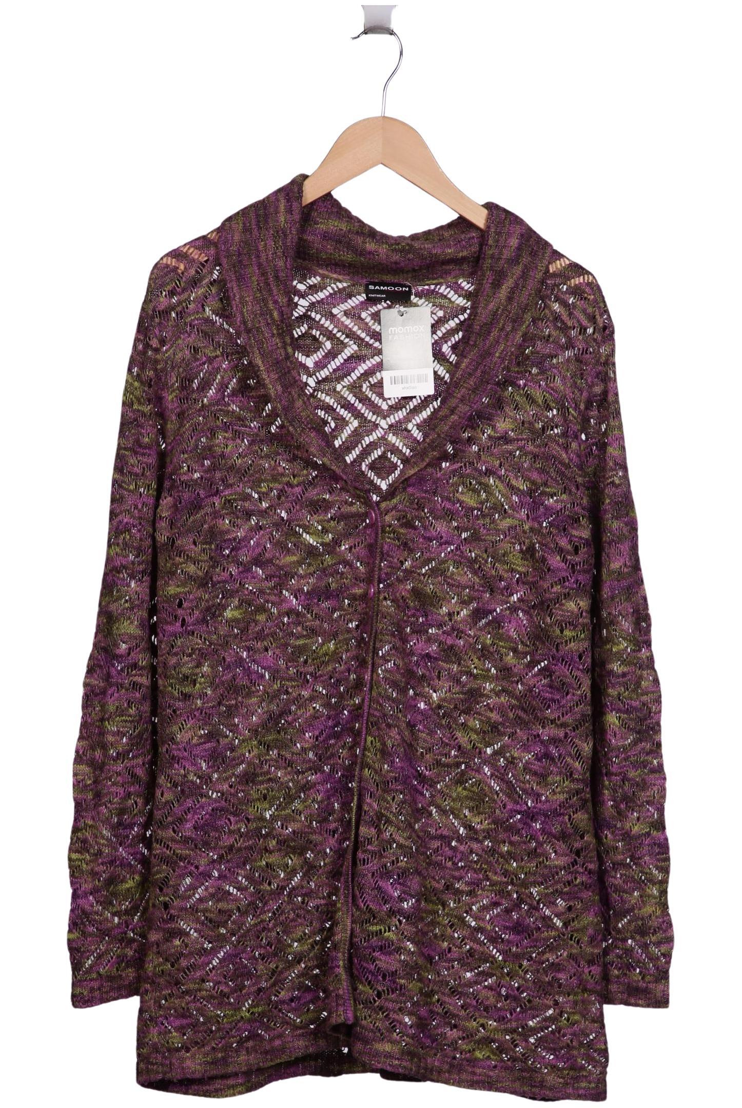 

Samoon by Gerry Weber Damen Strickjacke, flieder, Gr. 50