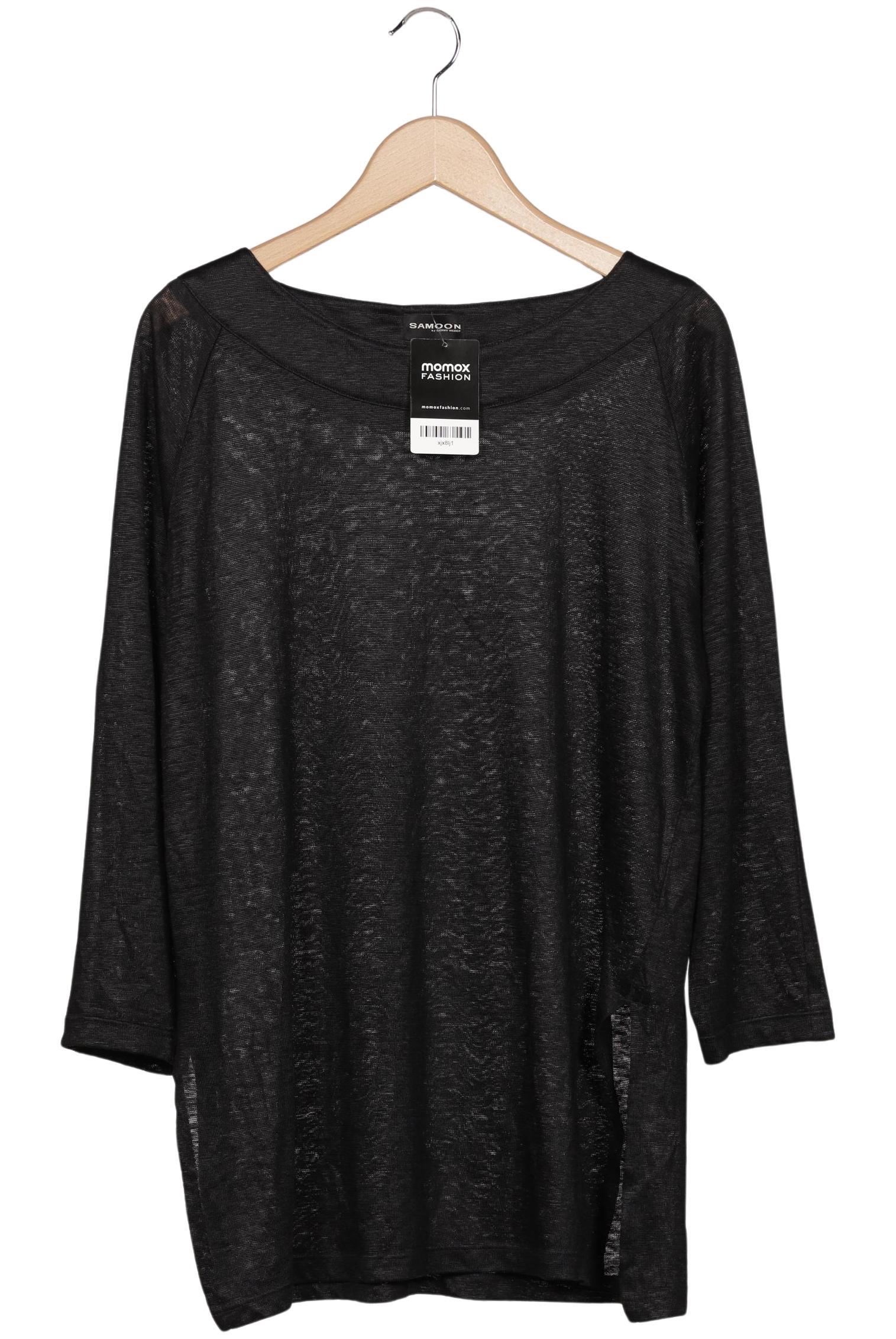 

Samoon by Gerry Weber Damen Langarmshirt, grau, Gr. 42