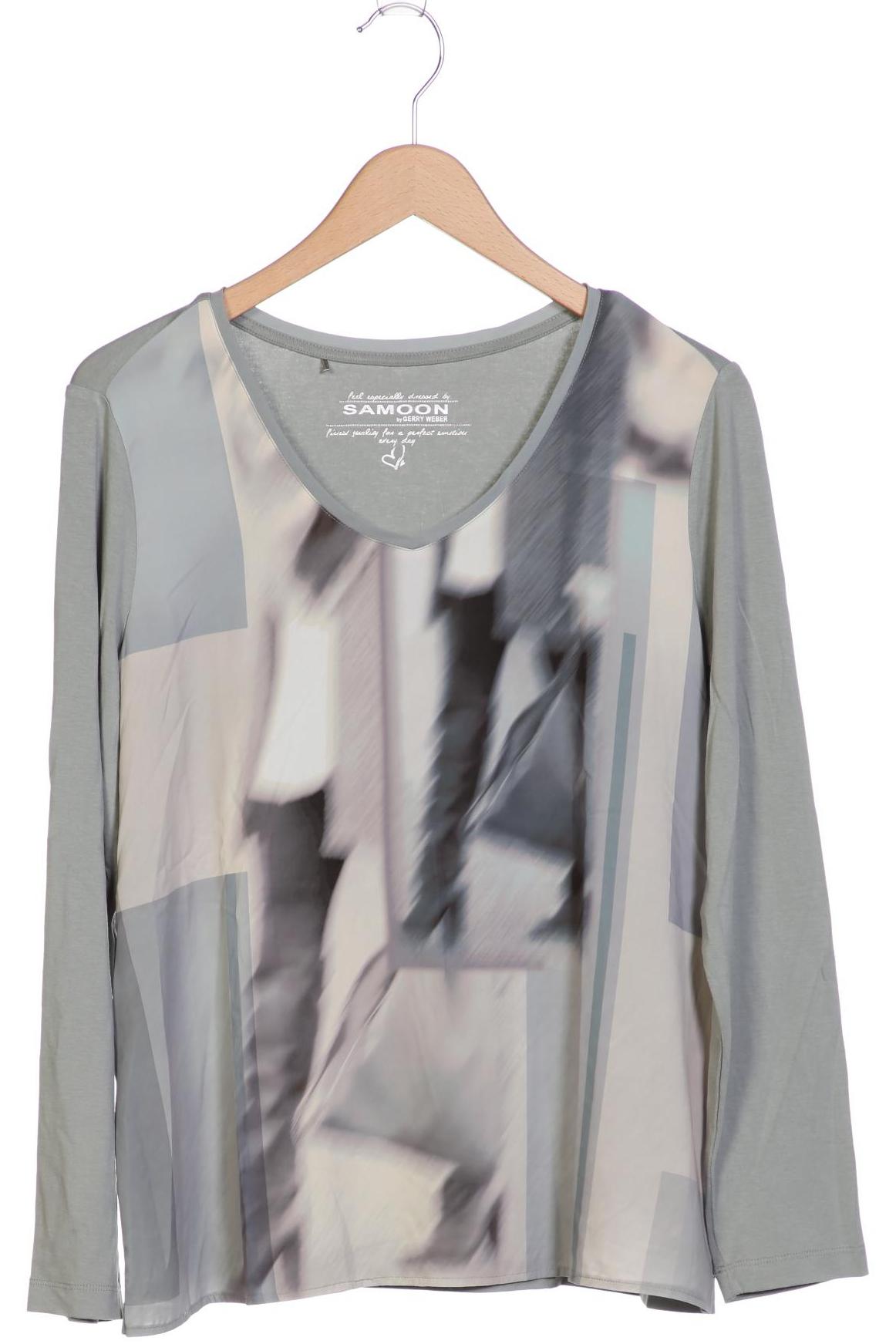 

SAMOON by Gerry Weber Damen Langarmshirt, türkis