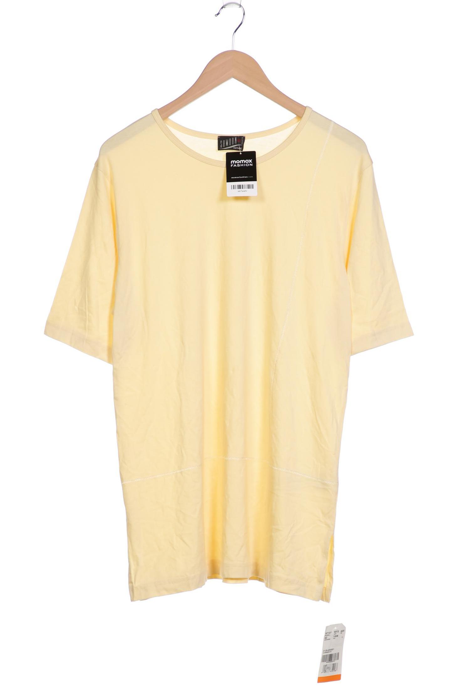 

Samoon by Gerry Weber Damen T-Shirt, gelb, Gr. 42