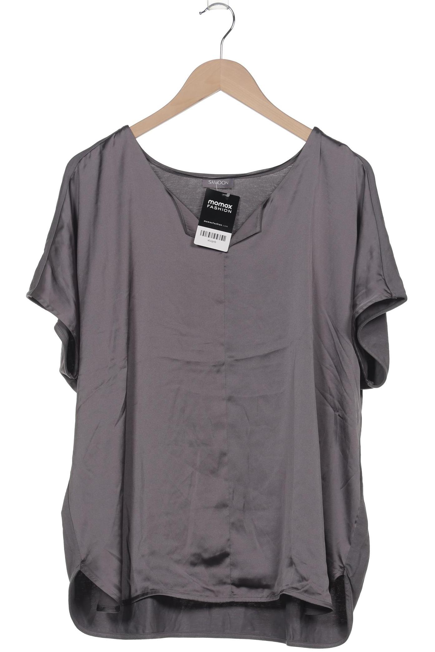 

Samoon by Gerry Weber Damen T-Shirt, grau, Gr. 46