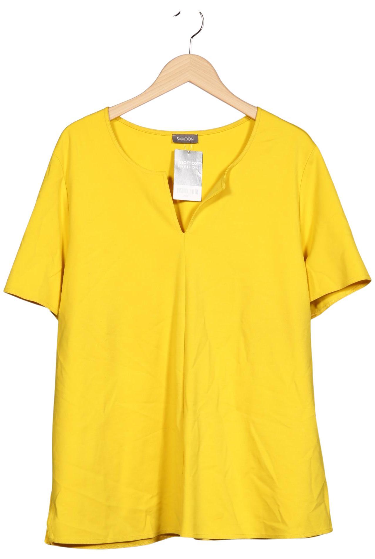 

Samoon by Gerry Weber Damen T-Shirt, gelb, Gr. 48