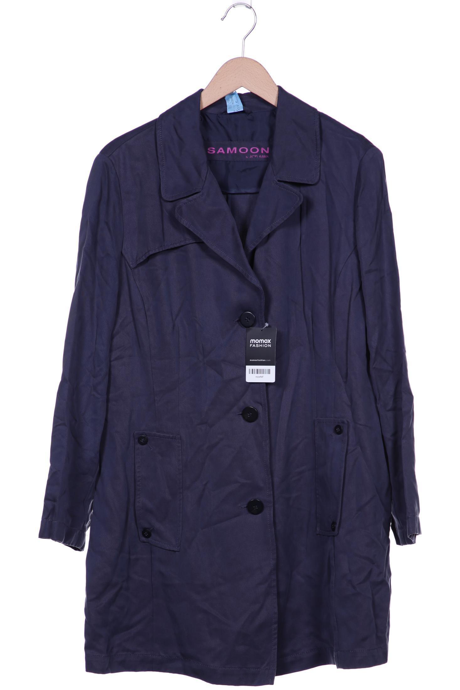 

Samoon by Gerry Weber Damen Mantel, marineblau, Gr. 46