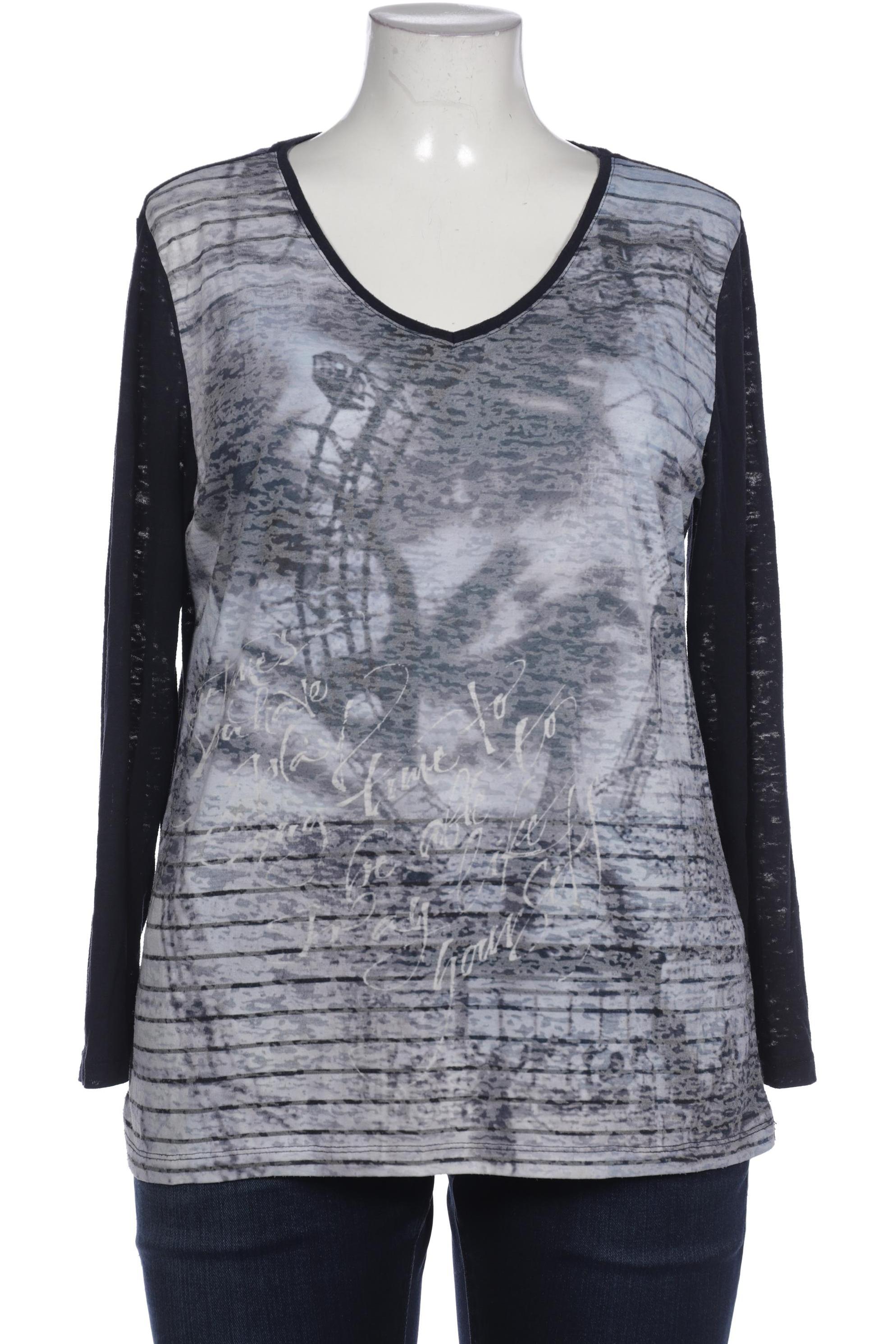 

Samoon by Gerry Weber Damen Langarmshirt, marineblau, Gr. 44
