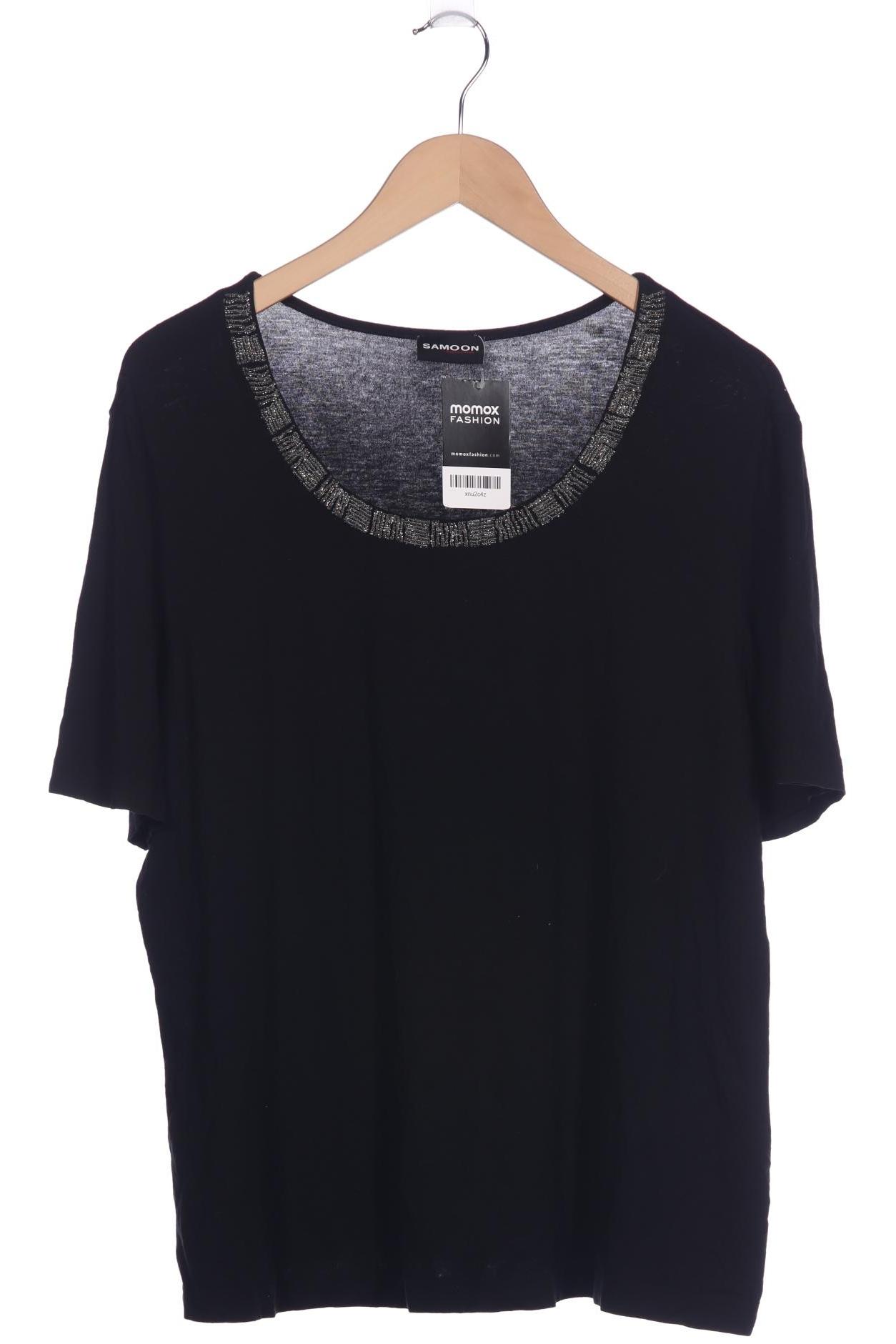 

Samoon by Gerry Weber Damen T-Shirt, schwarz, Gr. 46