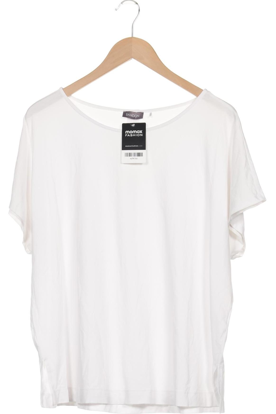 

Samoon by Gerry Weber Damen T-Shirt, weiß, Gr. 44