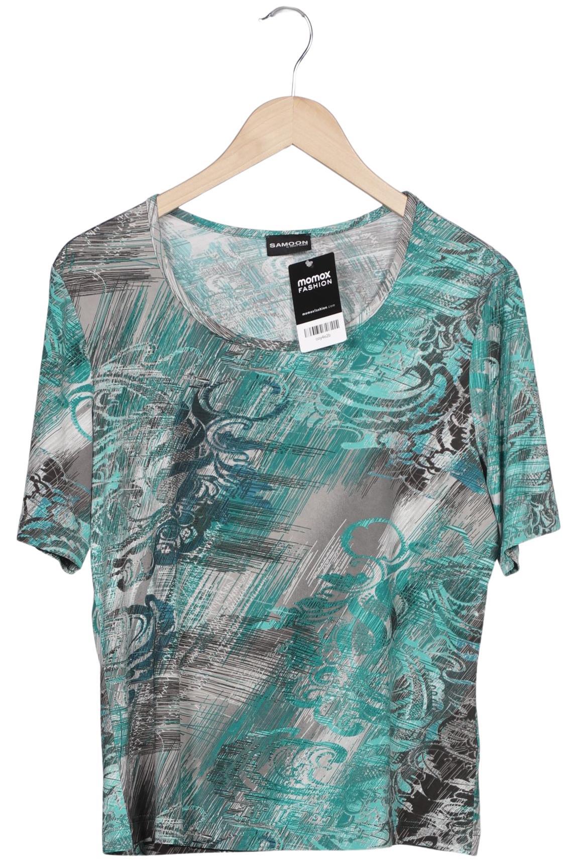 

Samoon by Gerry Weber Damen T-Shirt, grün, Gr. 40