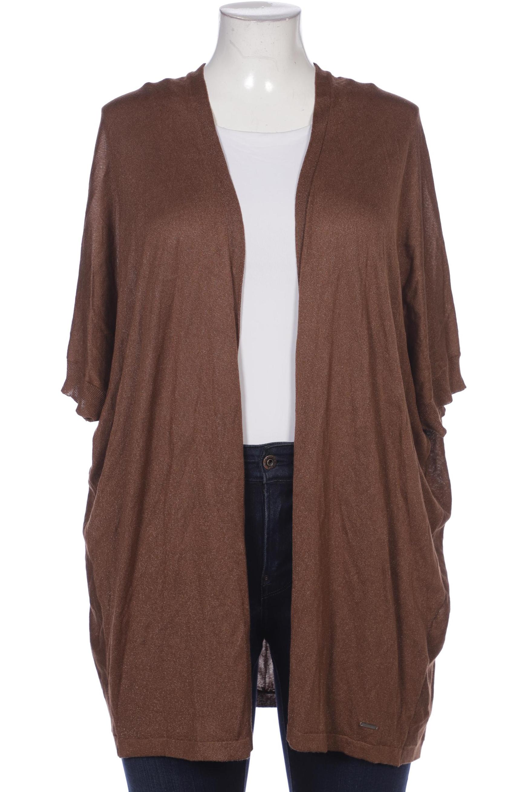 

Samoon by Gerry Weber Damen Strickjacke, braun, Gr. 48