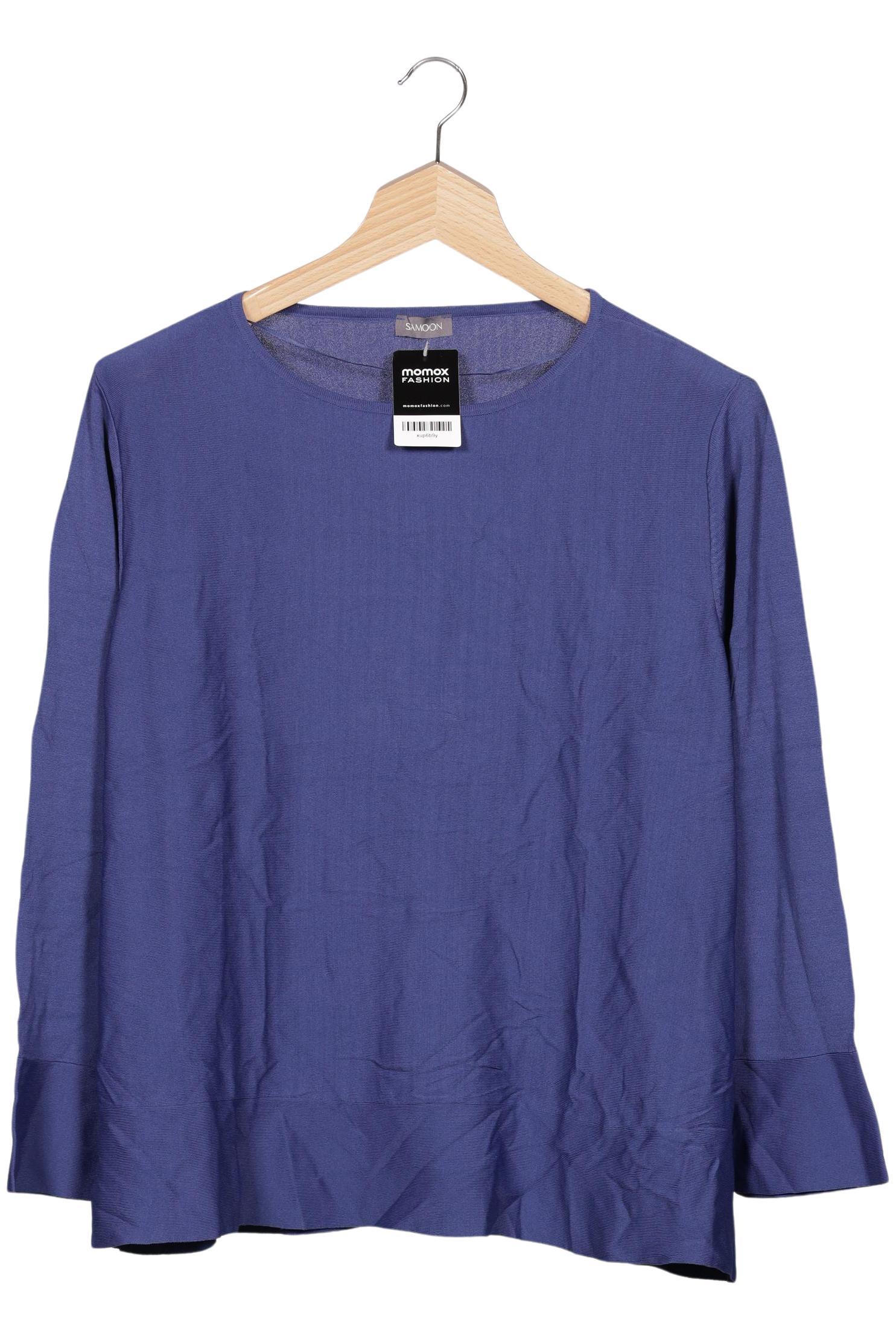 

Samoon by Gerry Weber Damen Pullover, blau, Gr. 52