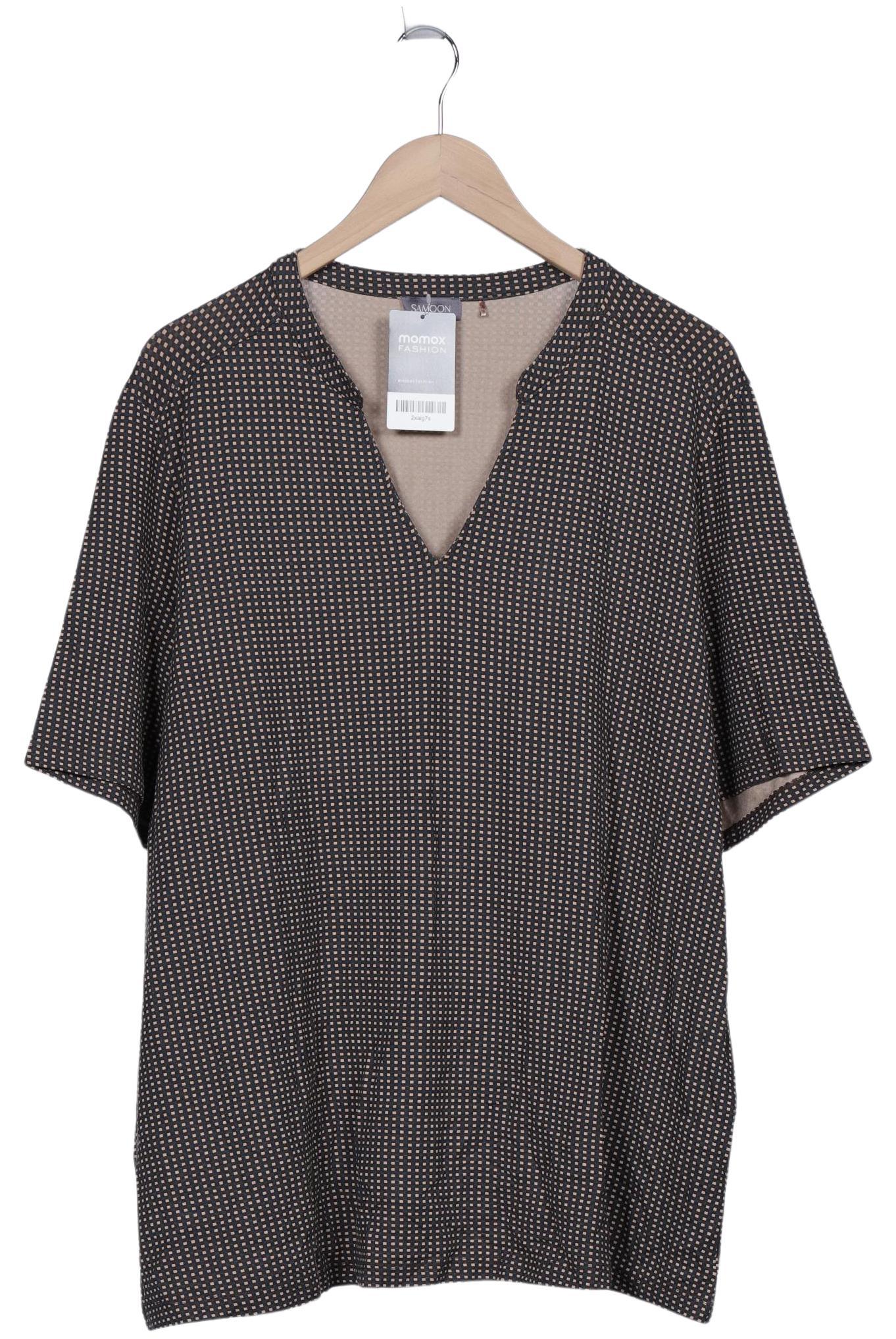 

Samoon by Gerry Weber Damen T-Shirt, braun, Gr. 50