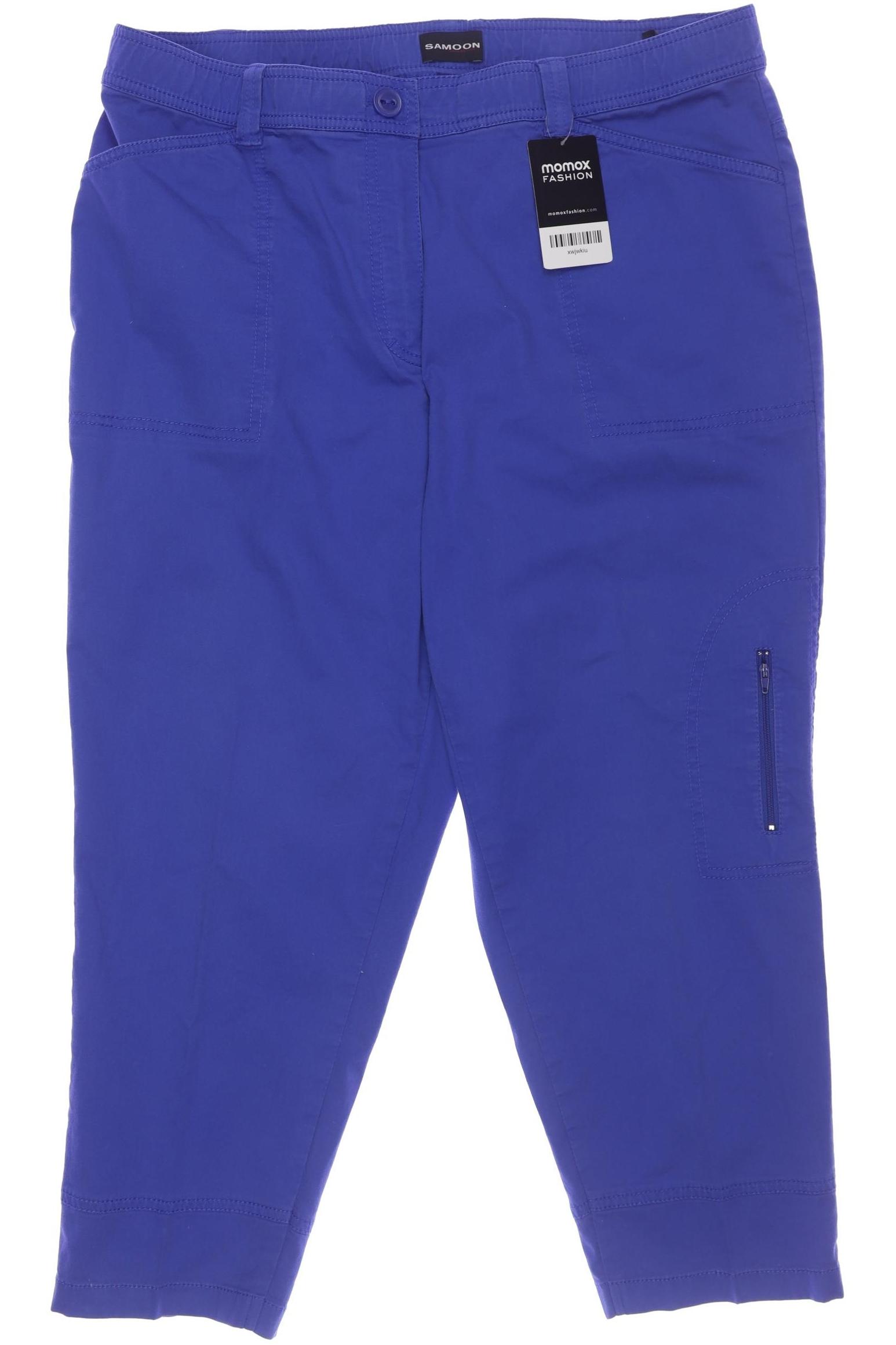 

Samoon by Gerry Weber Damen Stoffhose, blau, Gr. 46