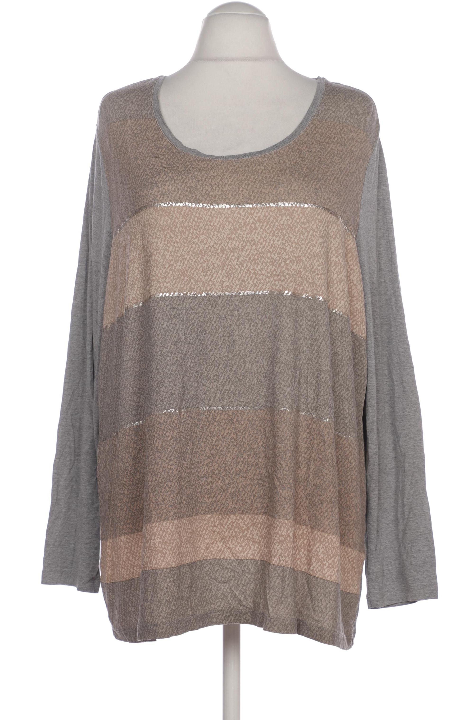 

Samoon by Gerry Weber Damen Langarmshirt, grau, Gr. 52