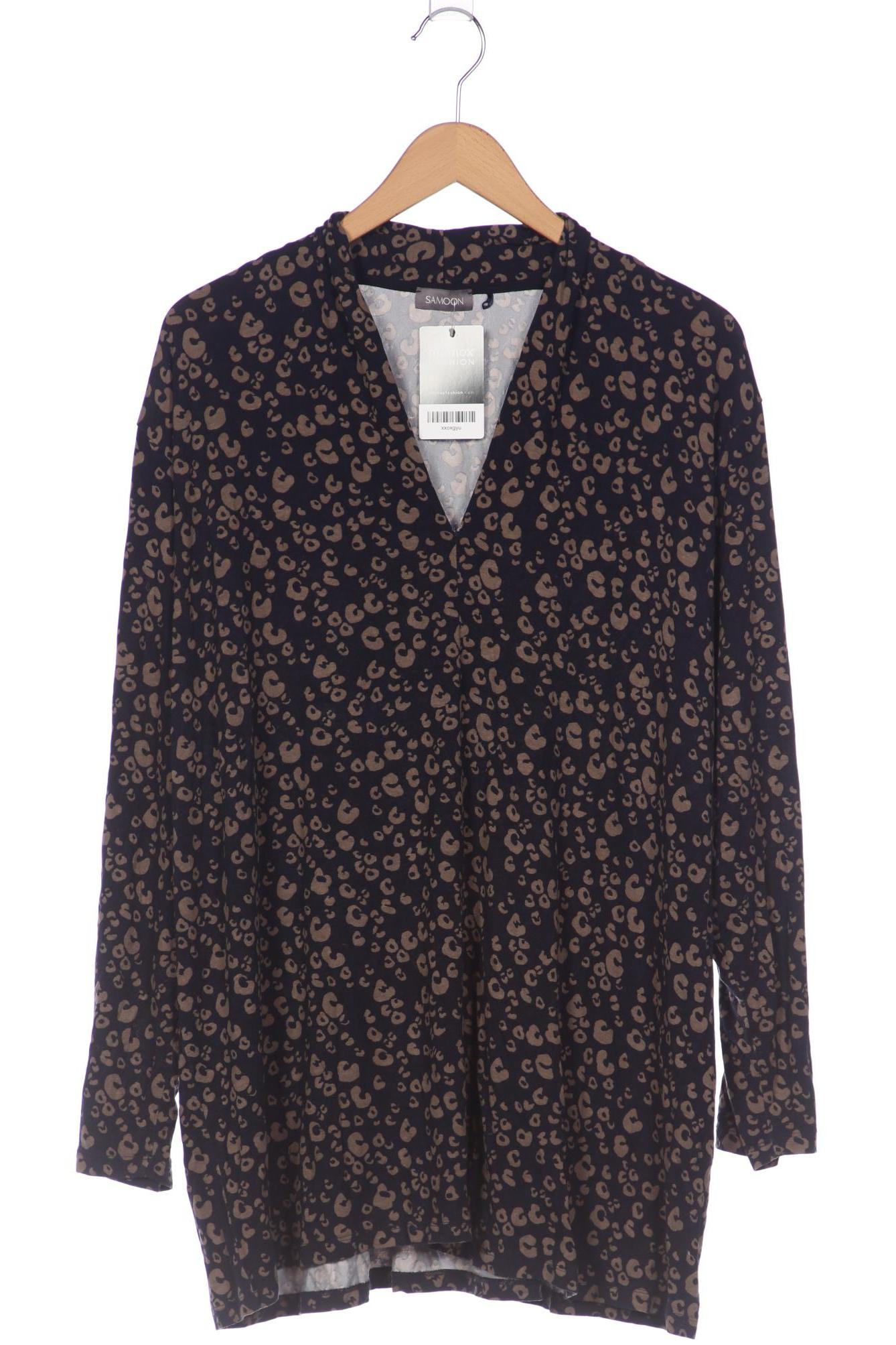 

Samoon by Gerry Weber Damen Langarmshirt, marineblau, Gr. 48