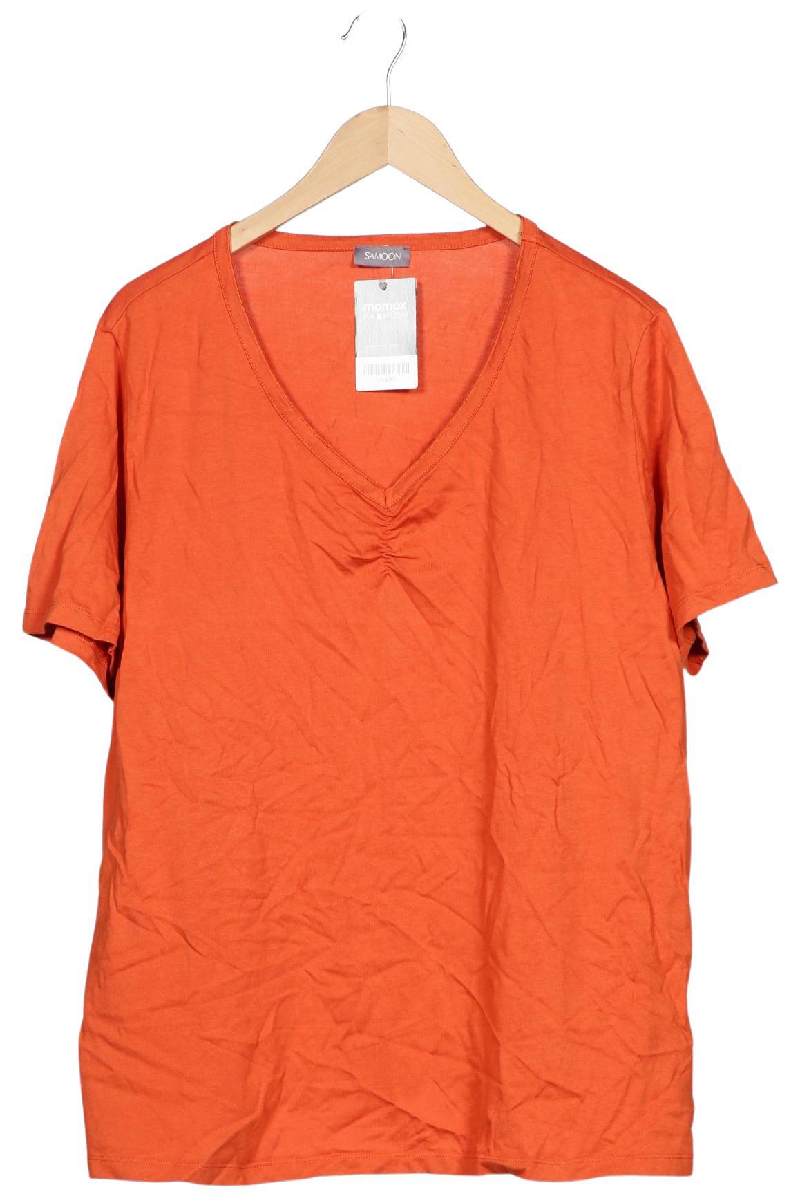 

Samoon by Gerry Weber Damen T-Shirt, orange, Gr. 52