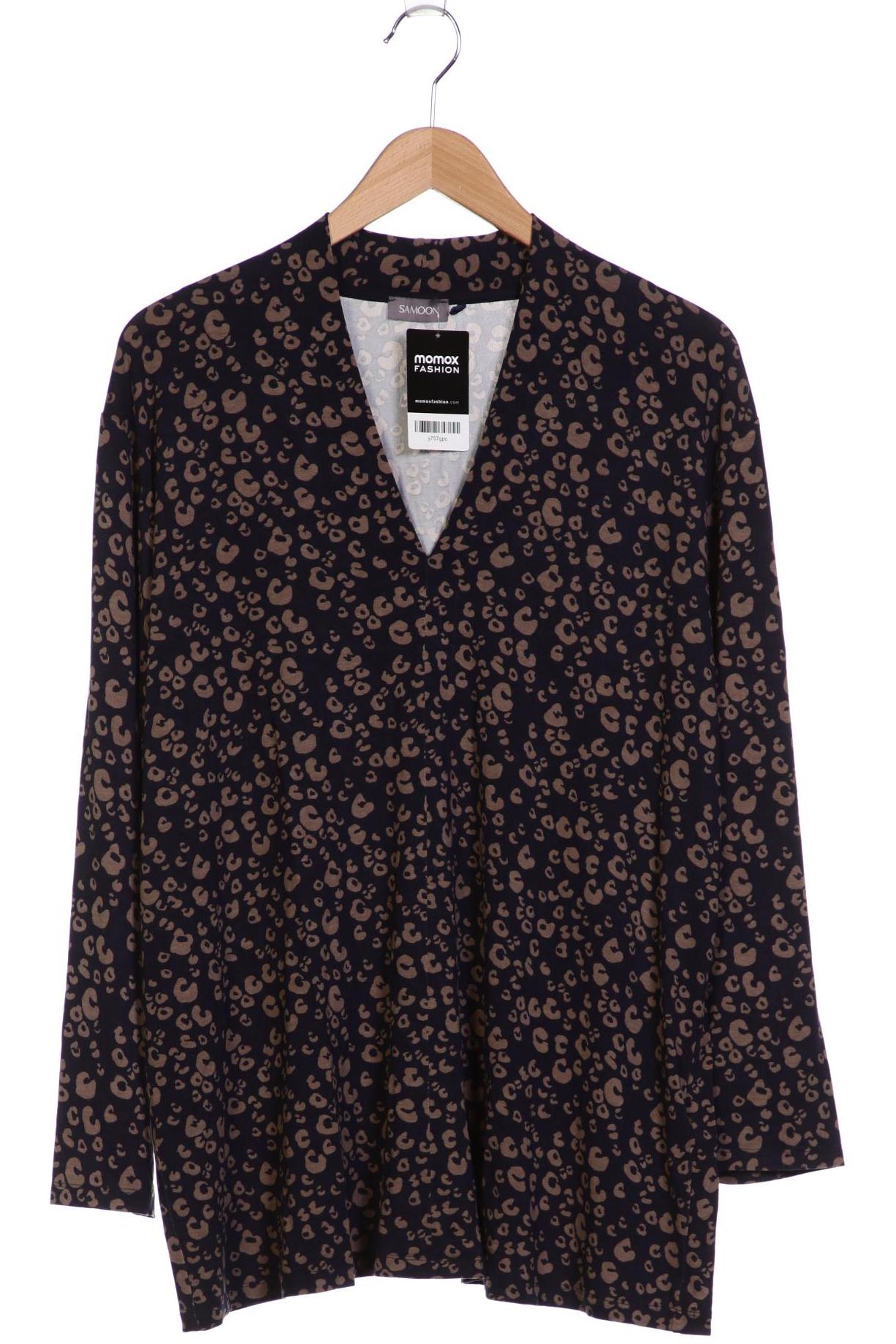 

Samoon by Gerry Weber Damen Langarmshirt, marineblau, Gr. 50