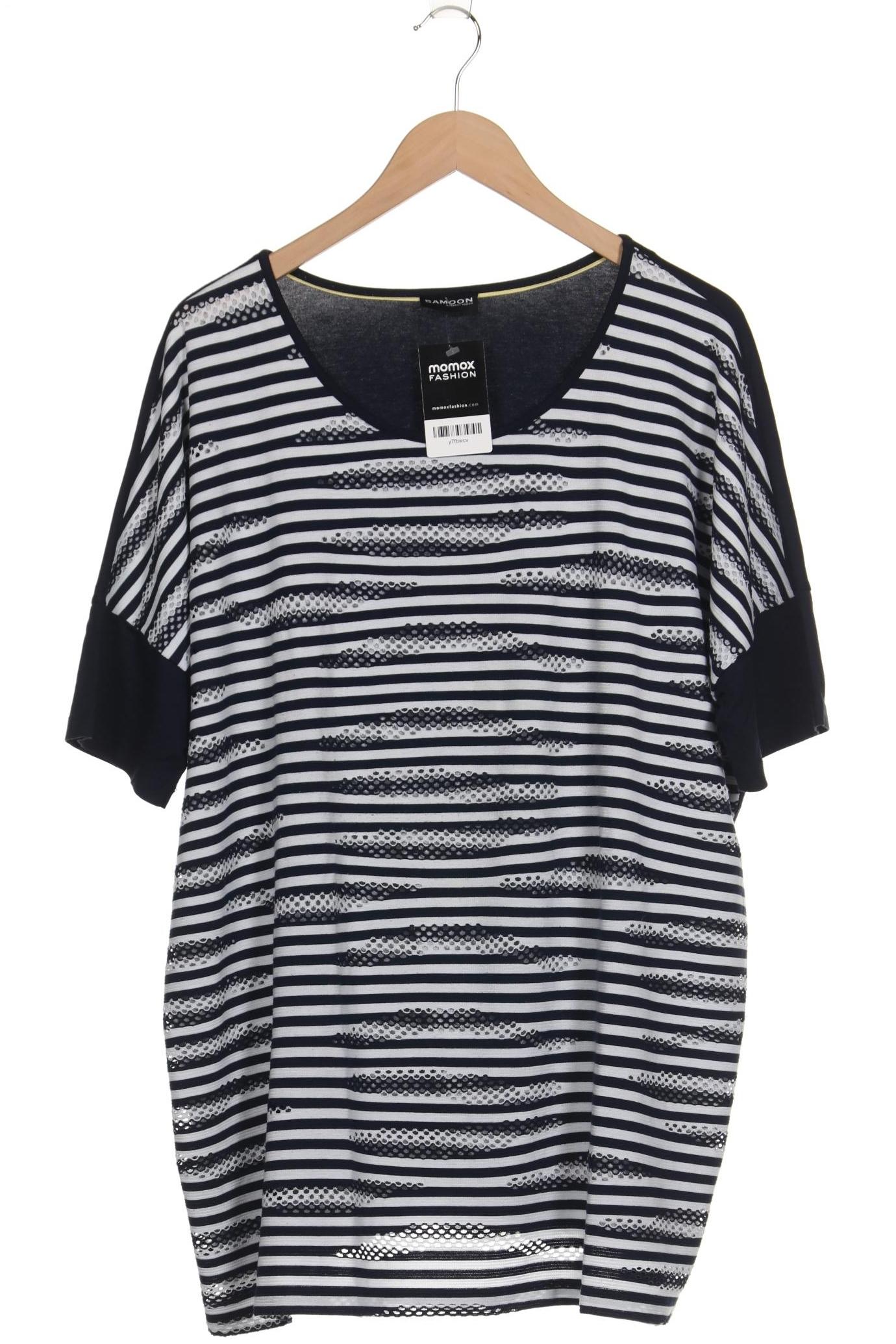 

Samoon by Gerry Weber Damen T-Shirt, marineblau, Gr. 52