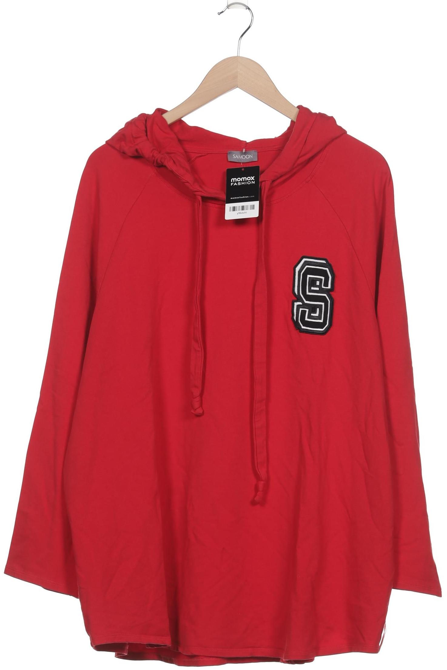 

Samoon by Gerry Weber Damen Kapuzenpullover, rot, Gr. 52
