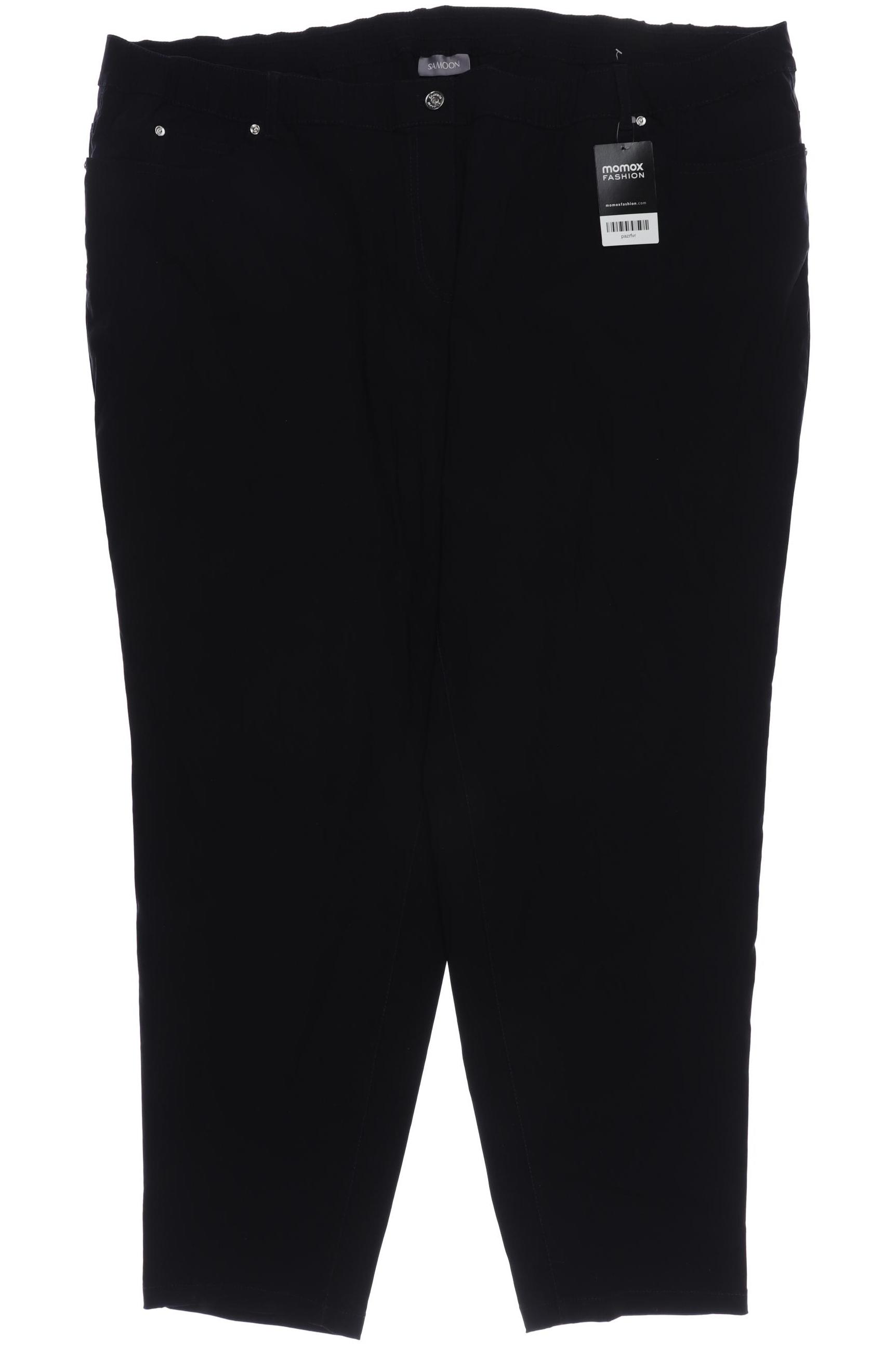 

Samoon by Gerry Weber Damen Stoffhose, schwarz, Gr. 56
