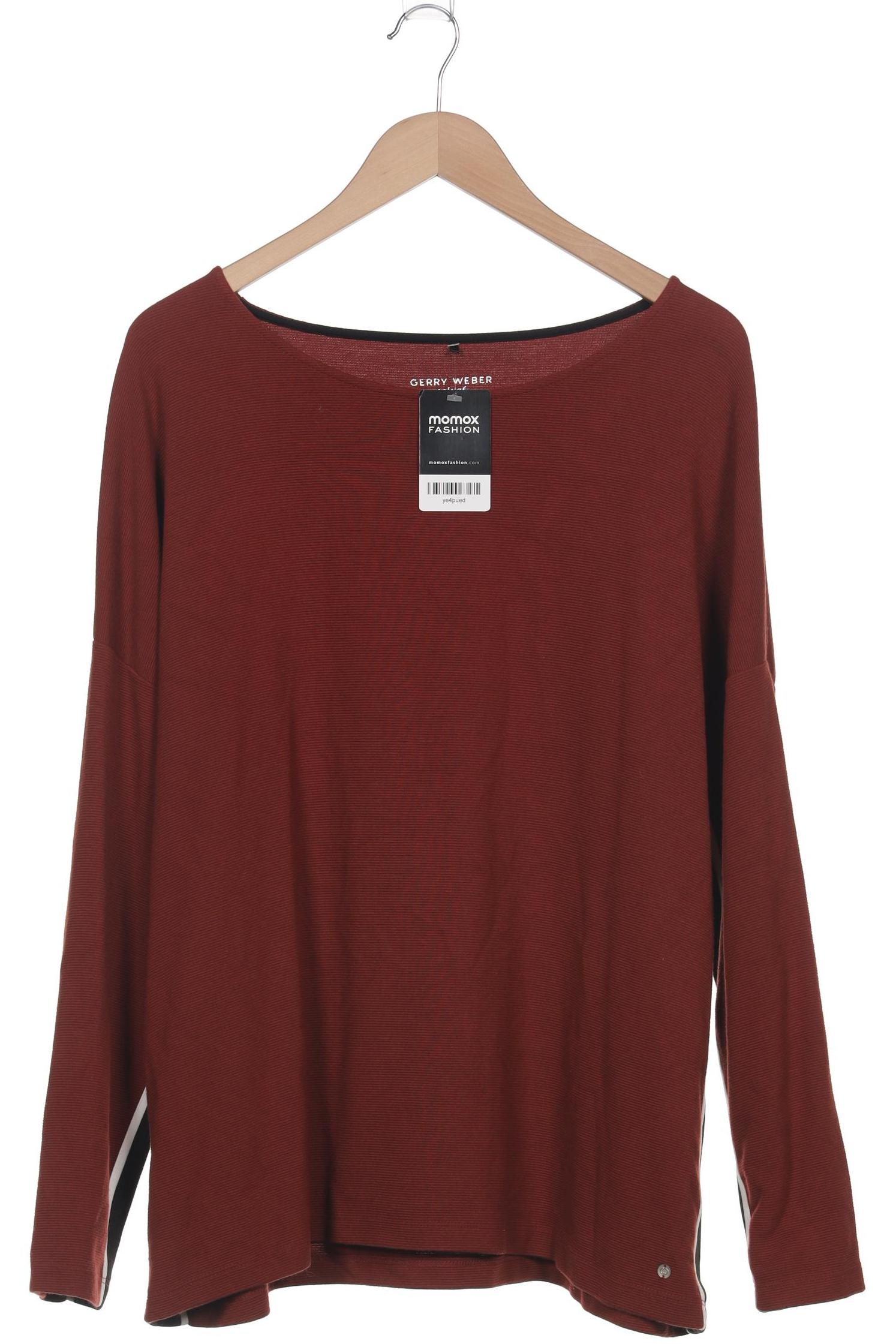 

Samoon by Gerry Weber Damen Langarmshirt, bordeaux, Gr. 48
