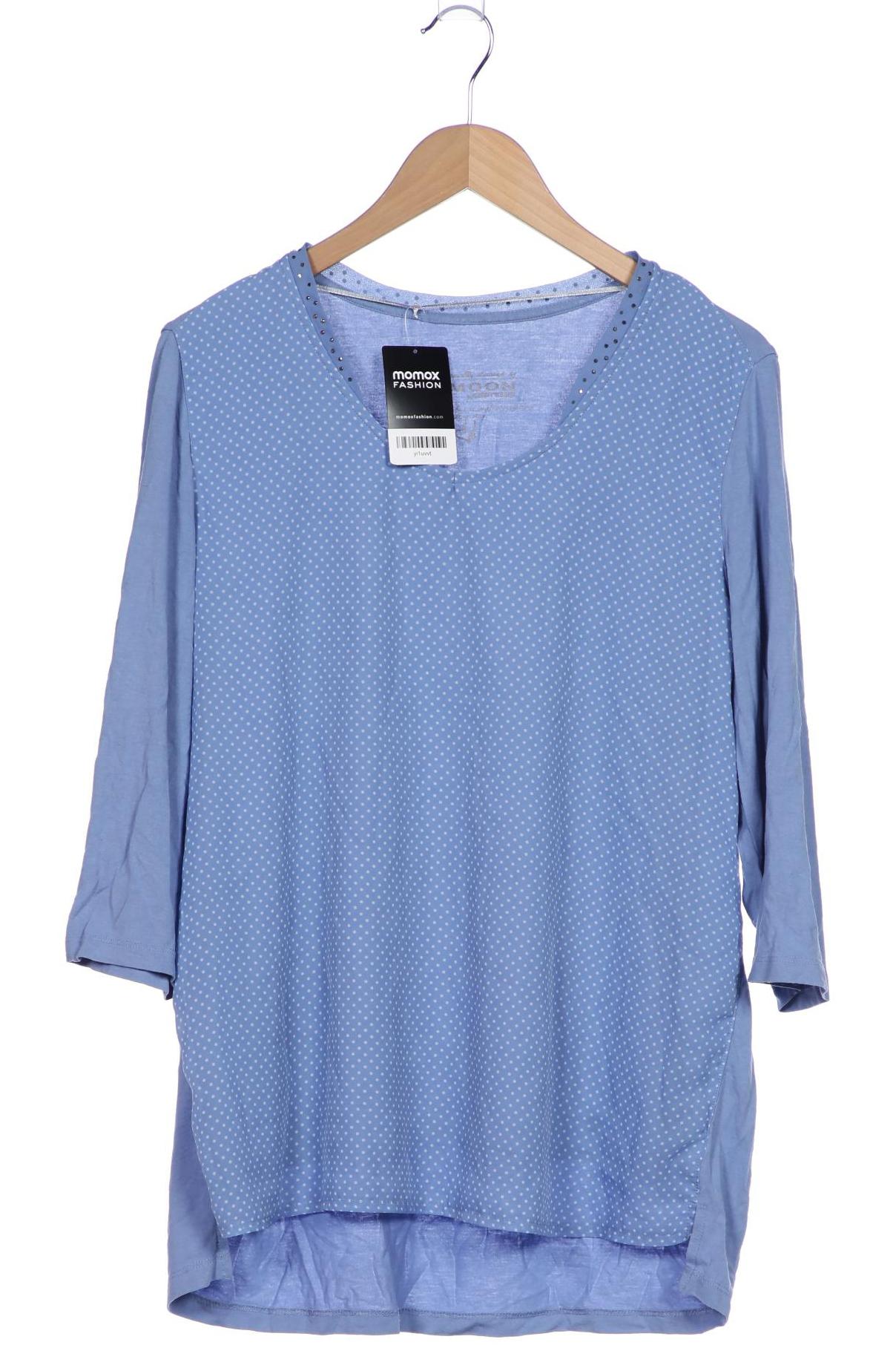 

Samoon by Gerry Weber Damen Langarmshirt, blau, Gr. 46