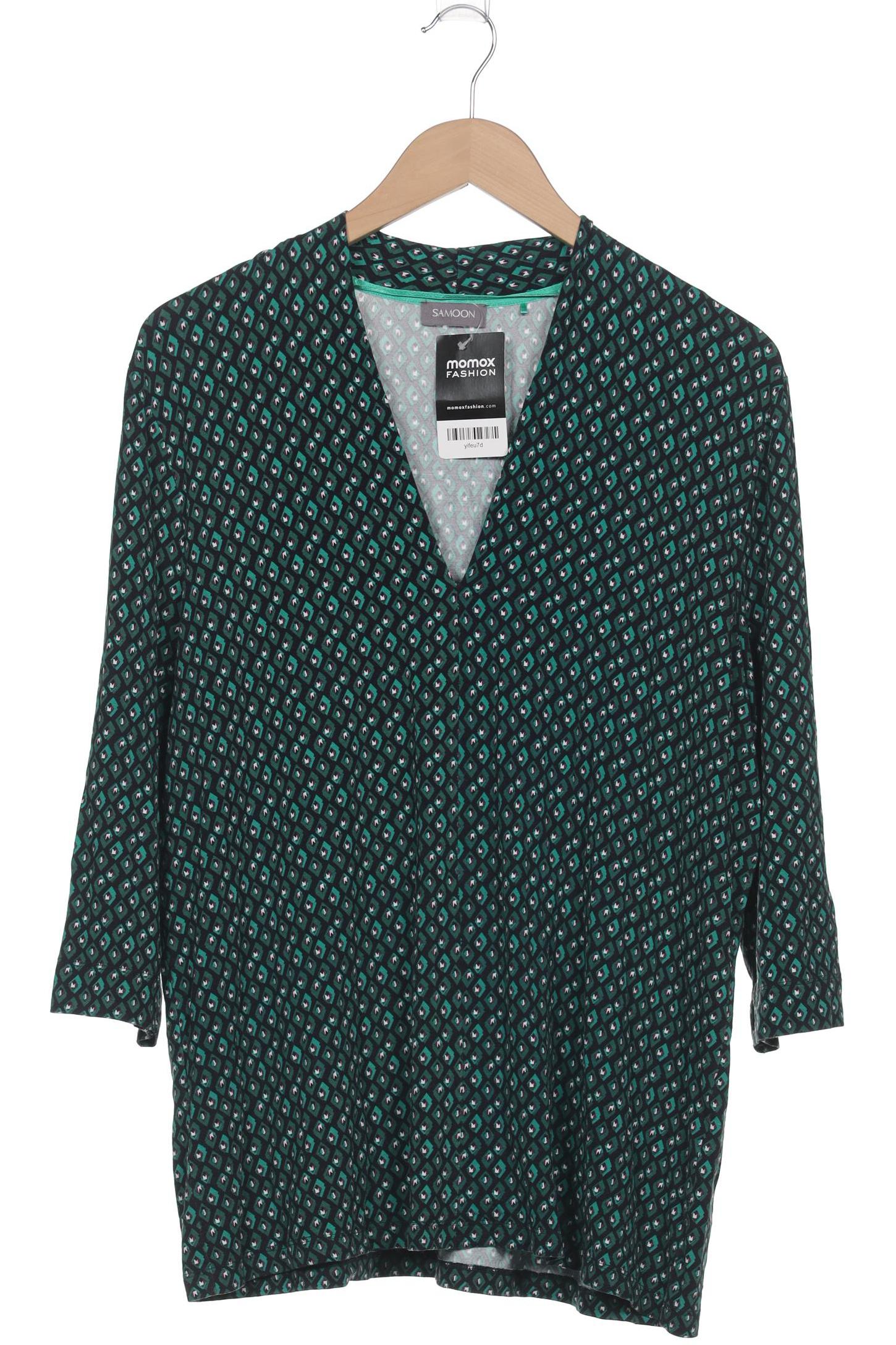

Samoon by Gerry Weber Damen Langarmshirt, grün, Gr. 44