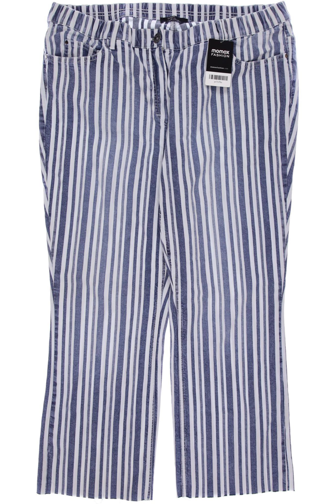

Samoon by Gerry Weber Damen Stoffhose, blau, Gr. 44