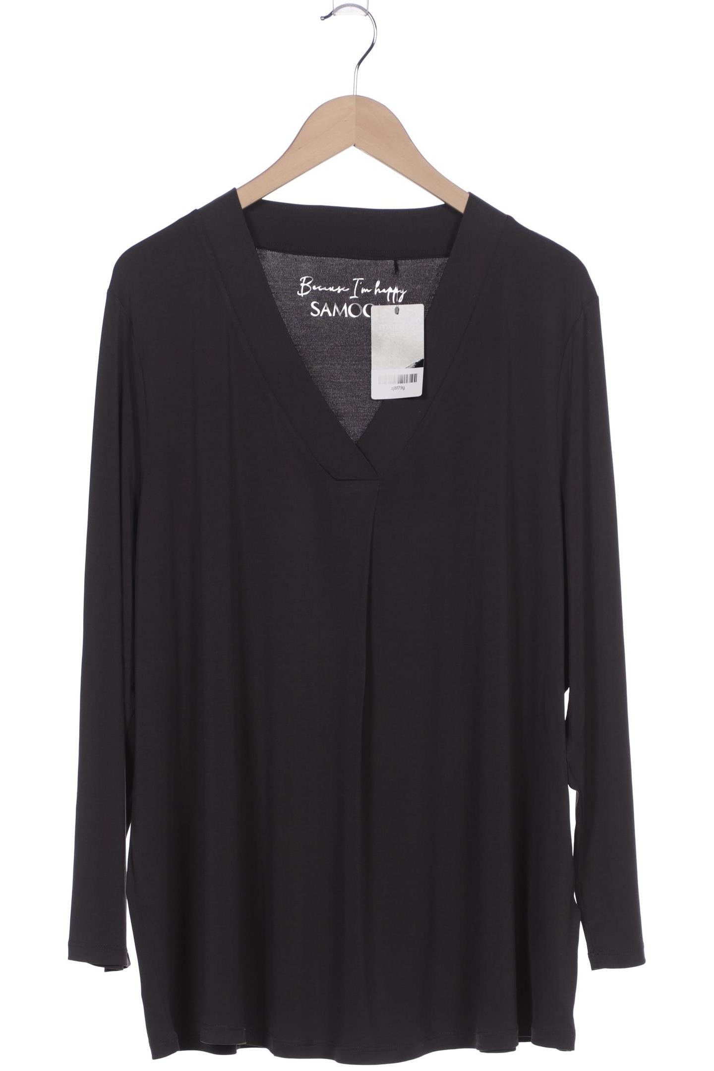 

Samoon by Gerry Weber Damen Langarmshirt, grau, Gr. 50