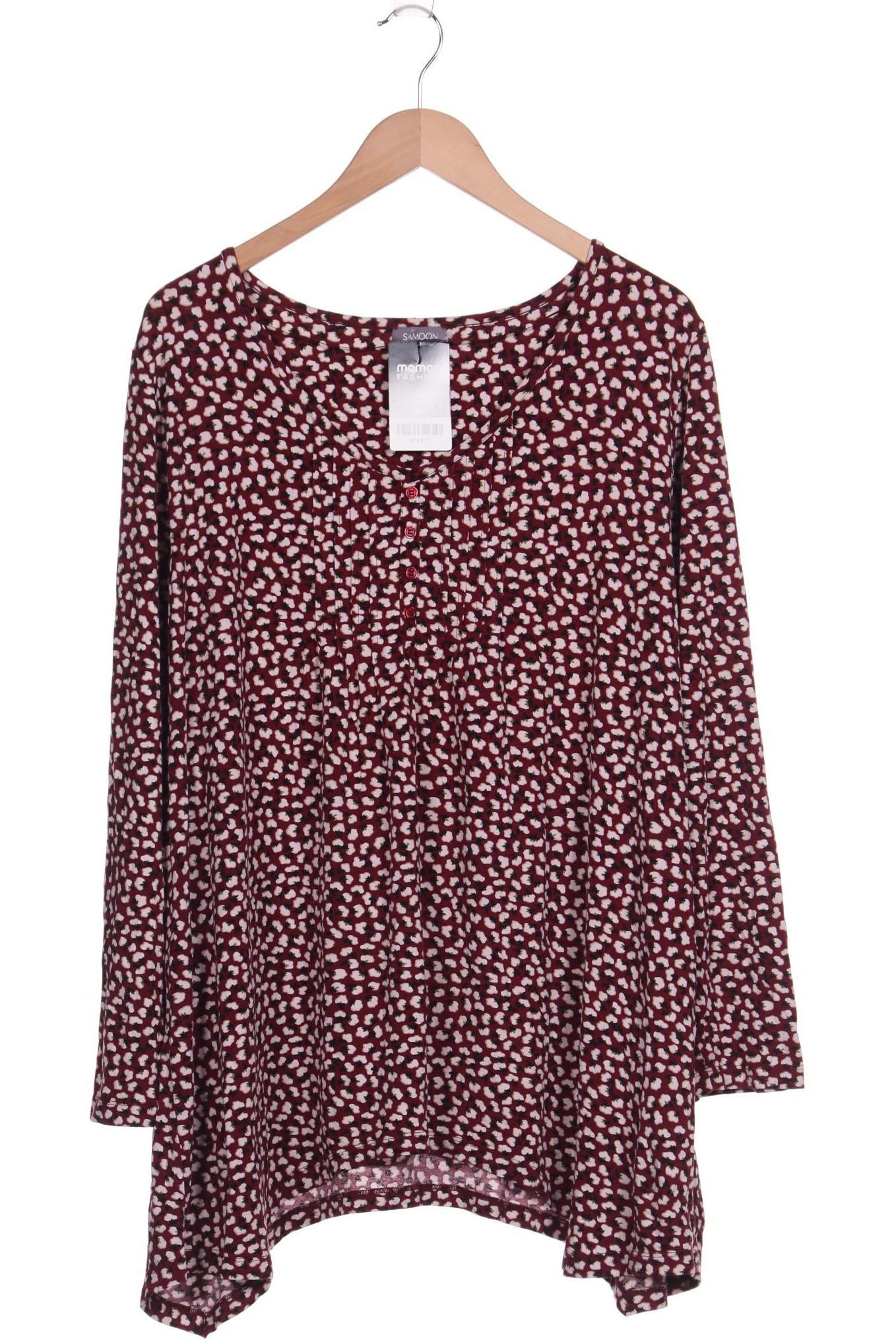 

SAMOON by Gerry Weber Damen Langarmshirt, bordeaux