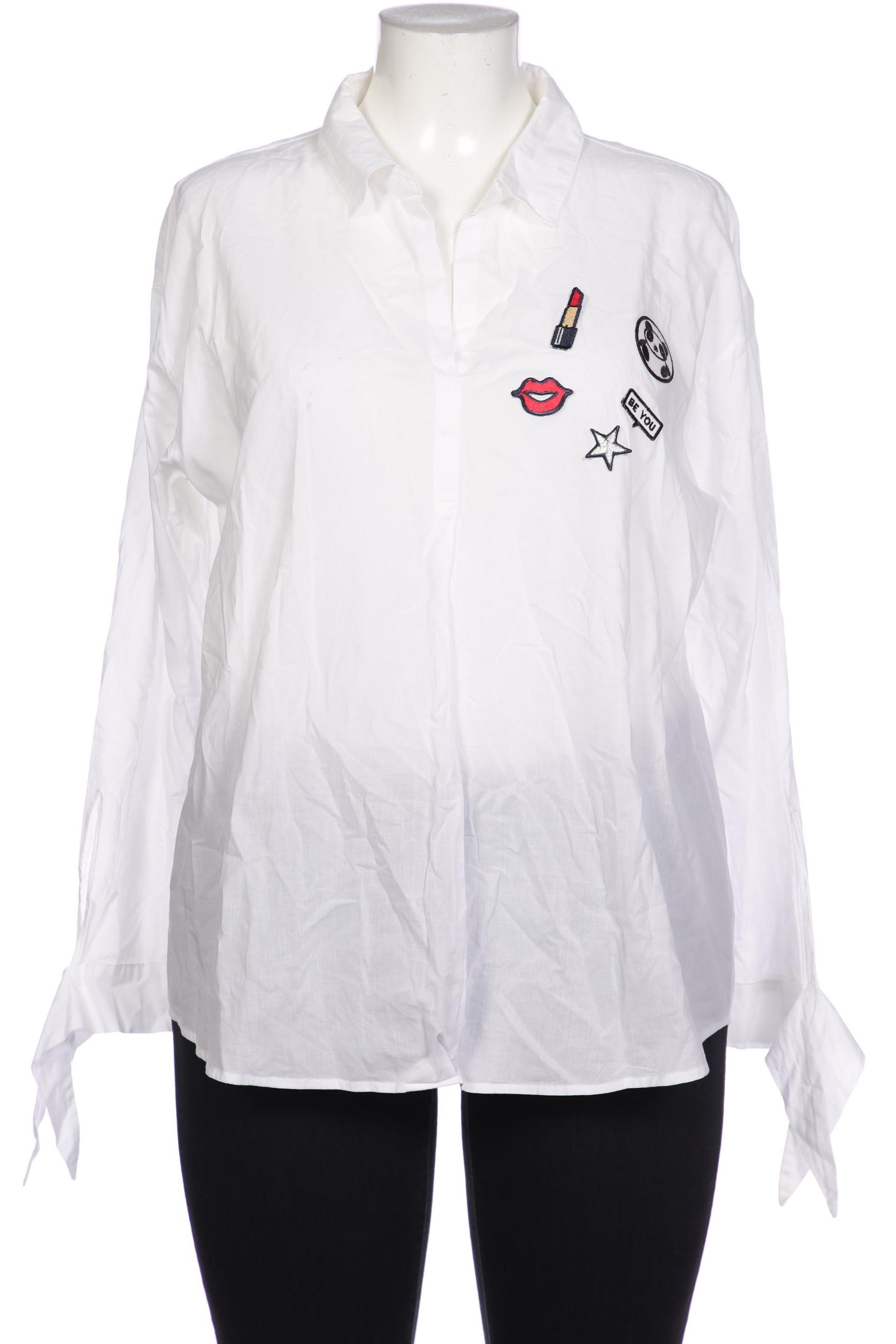 

Samoon by Gerry Weber Damen Bluse, weiß, Gr. 48