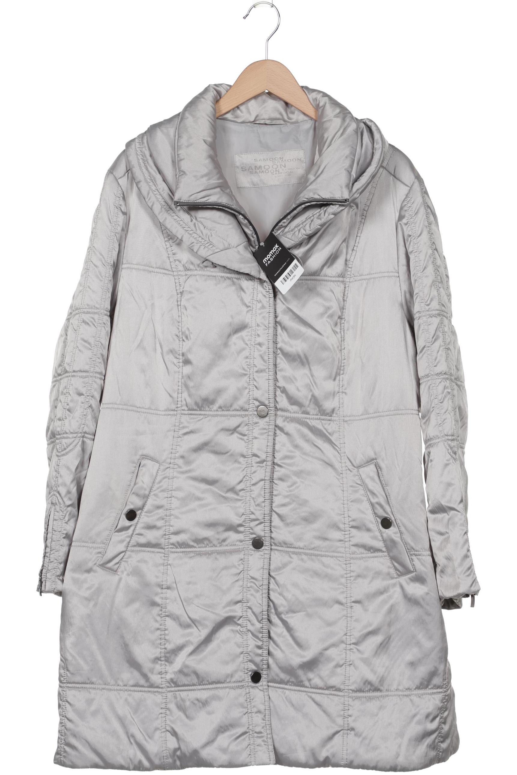 

Samoon by Gerry Weber Damen Mantel, grau, Gr. 48