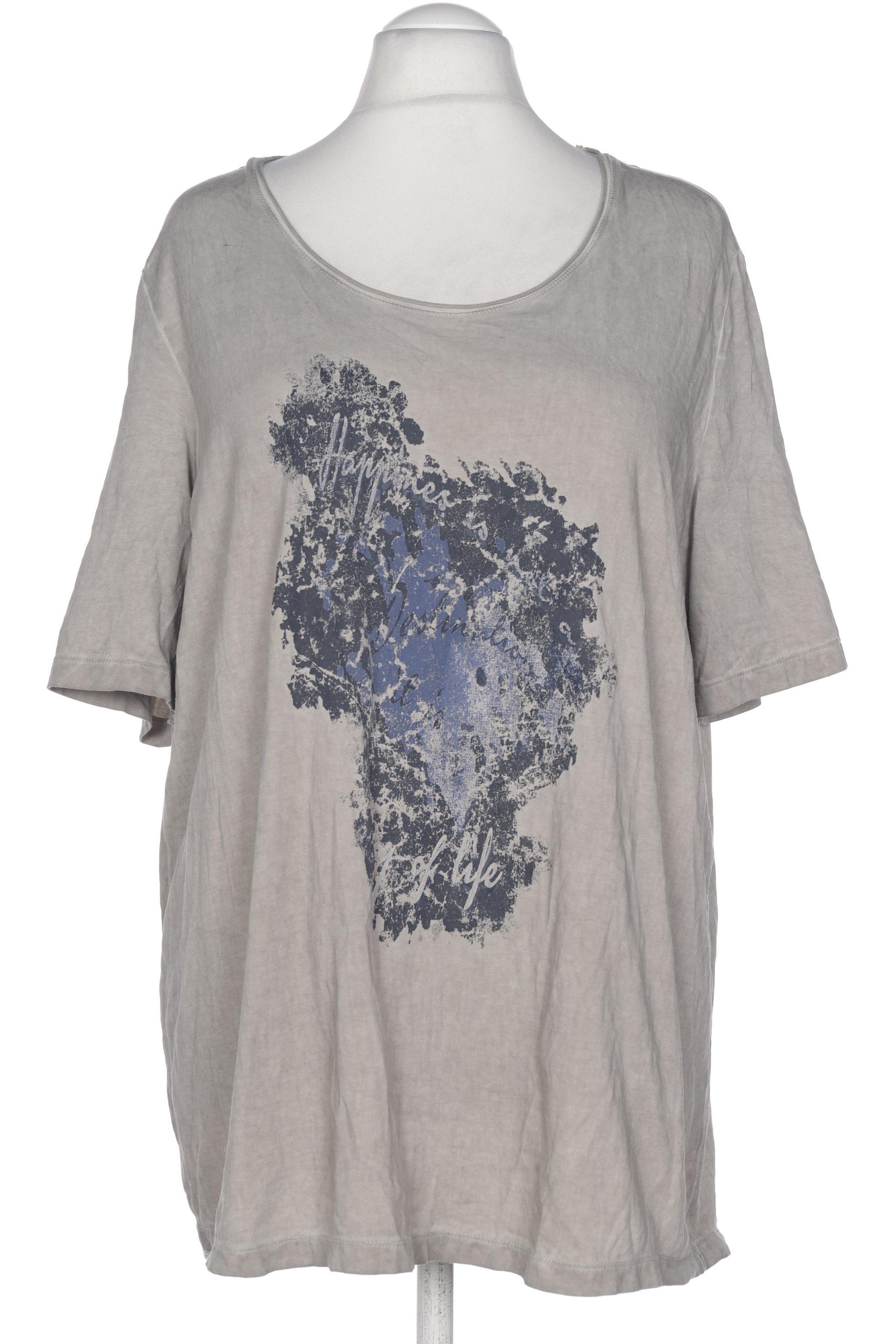 

Samoon by Gerry Weber Damen T-Shirt, grau, Gr. 52