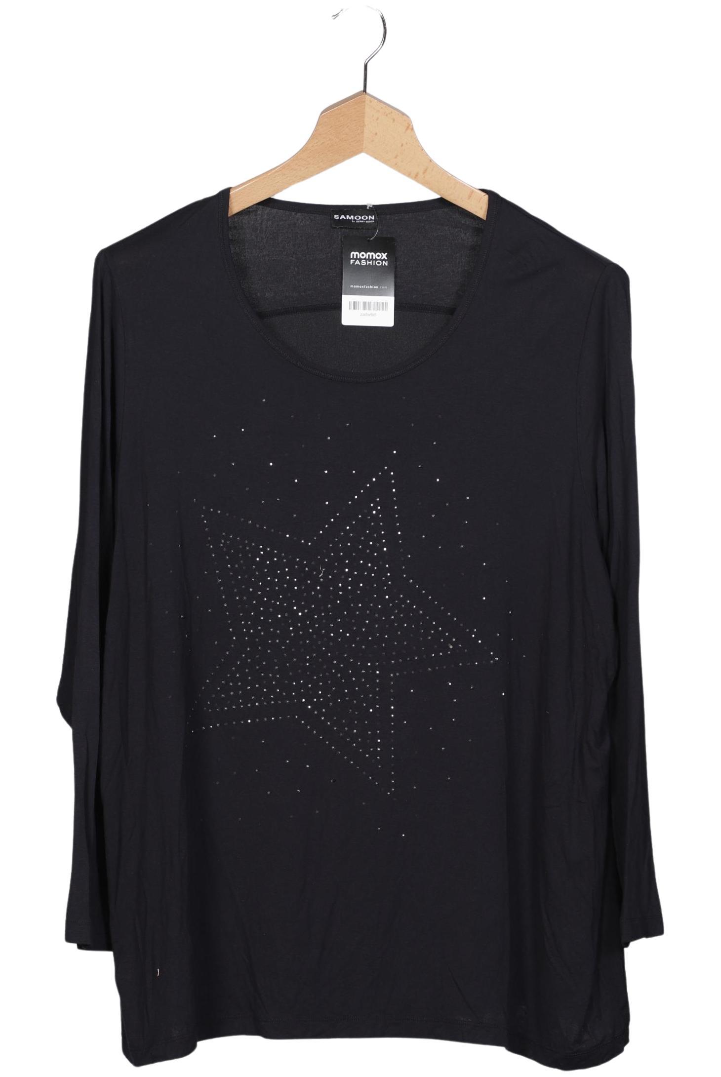 

Samoon by Gerry Weber Damen Langarmshirt, marineblau, Gr. 48